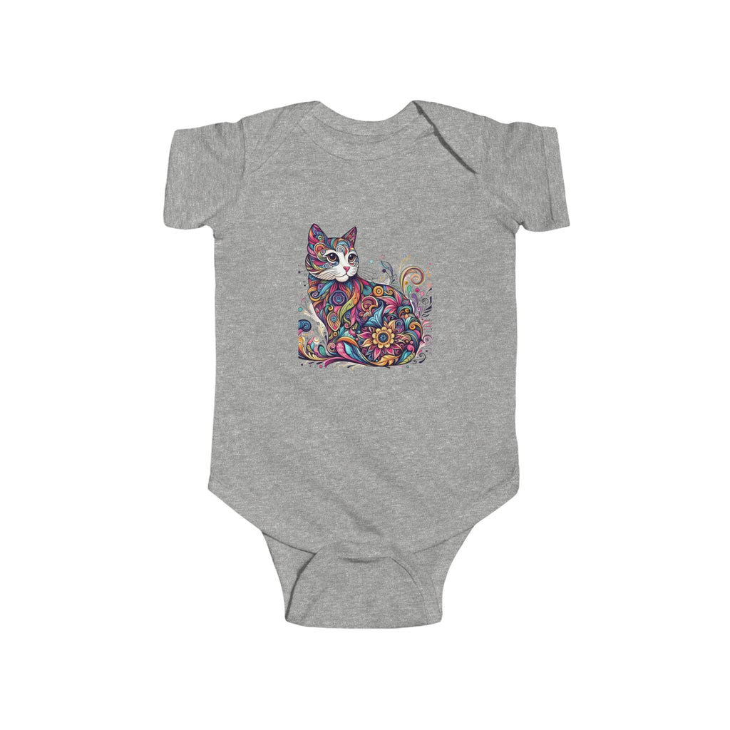 Colour kitty Infant Fine Jersey Bodysuit
