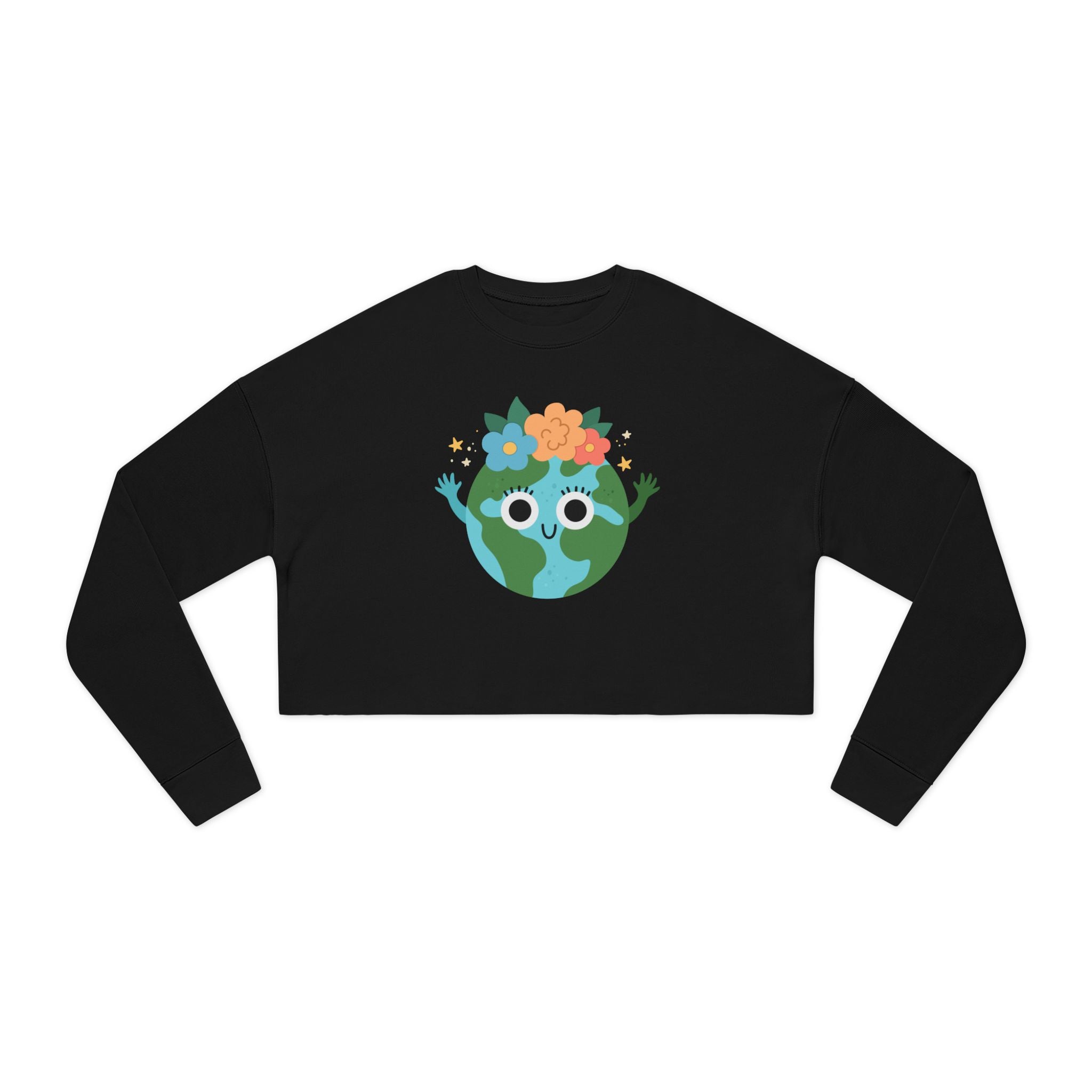 JUST_FR_YOU Women's Cropped Sweatshirt