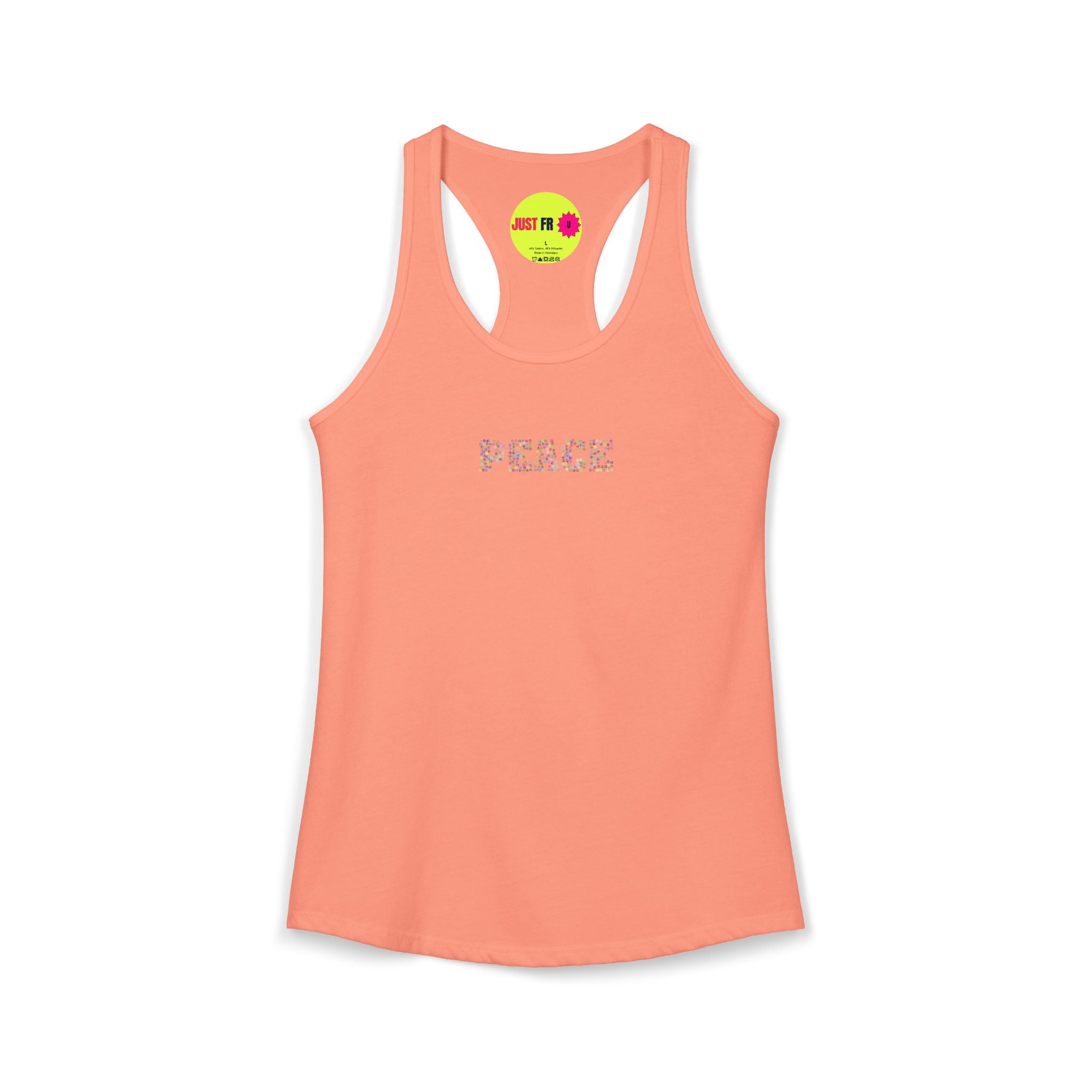 Peace Women's Ideal Racerback Tank