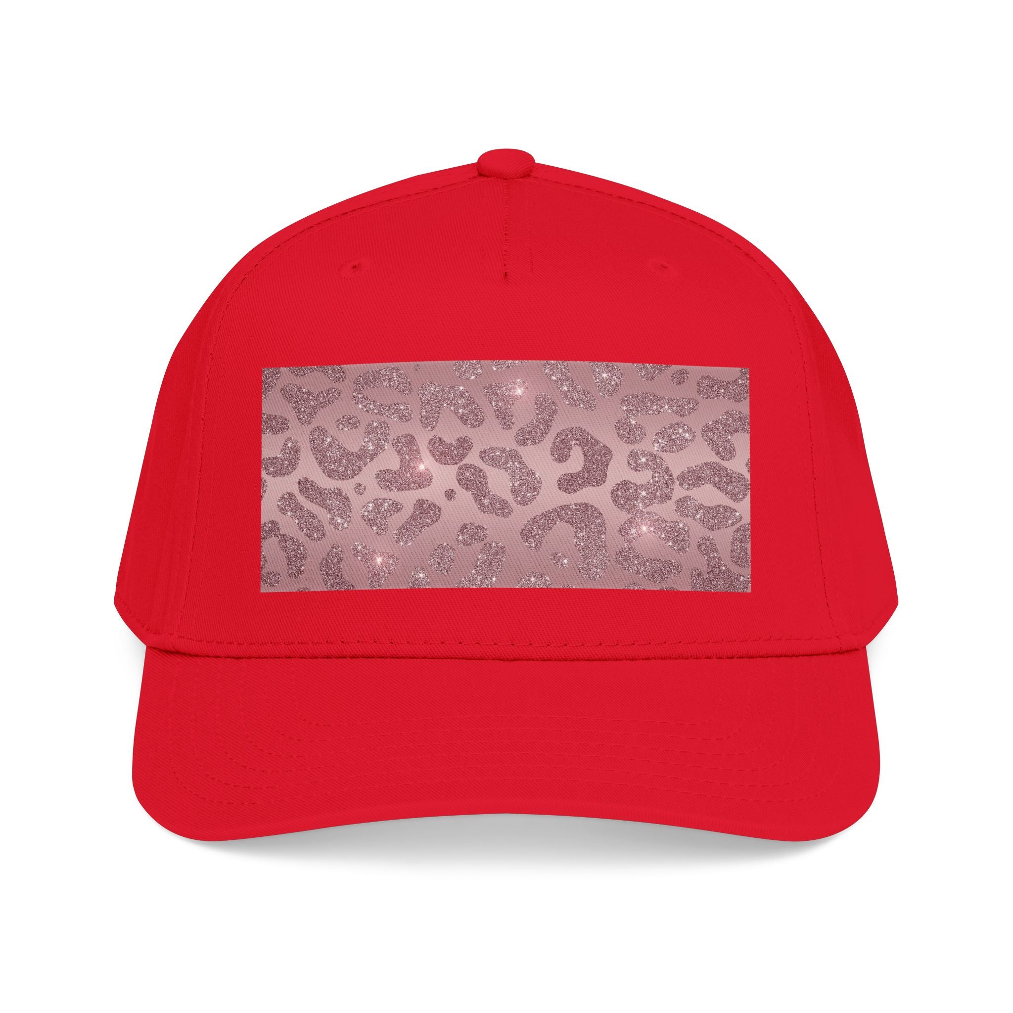 JUST FR YOU Animal Print Mid Profile Baseball Cap