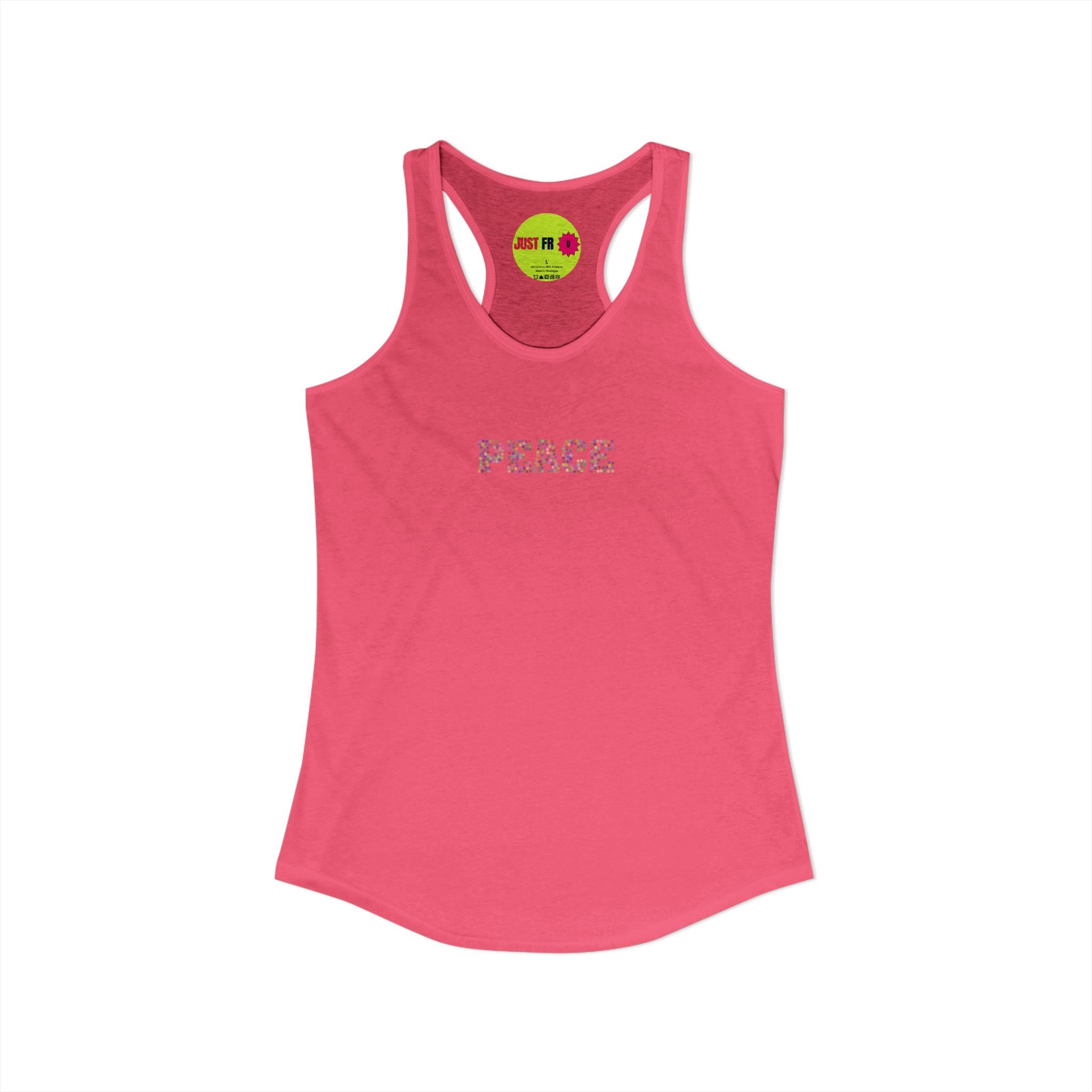 Peace Women's Ideal Racerback Tank
