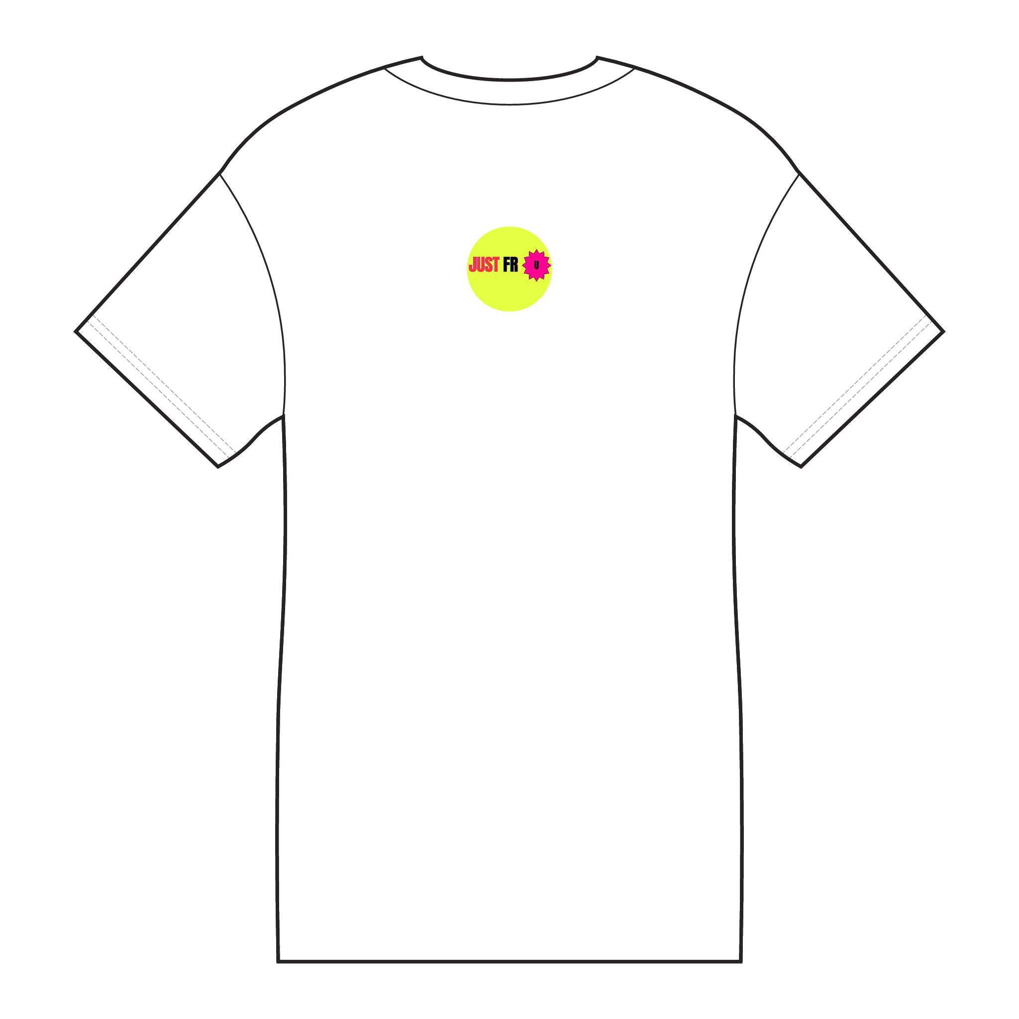 JUST FR YOU "I AM" Core Cotton Tee