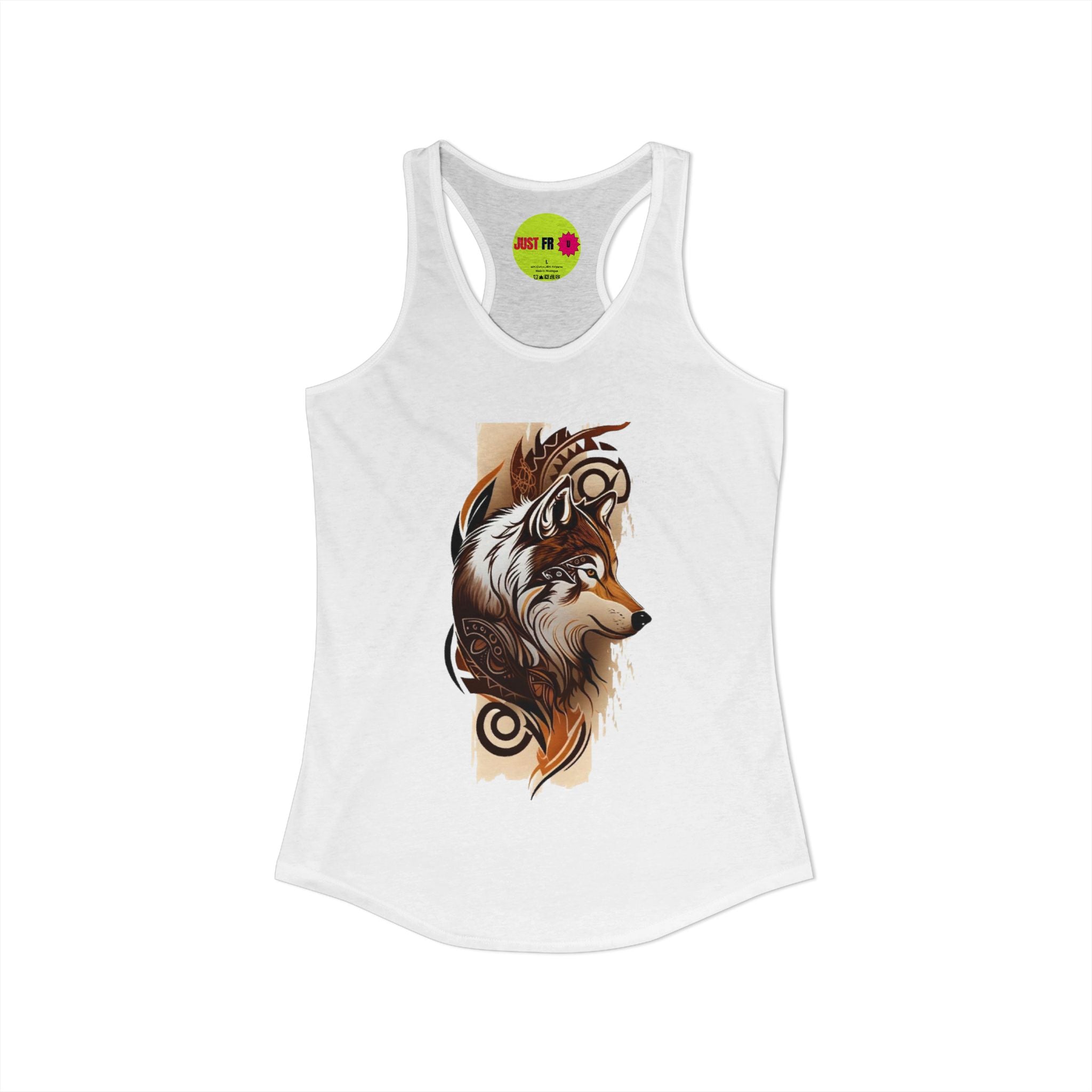 JUST_FR_YOU Women's Ideal Racerback Tank