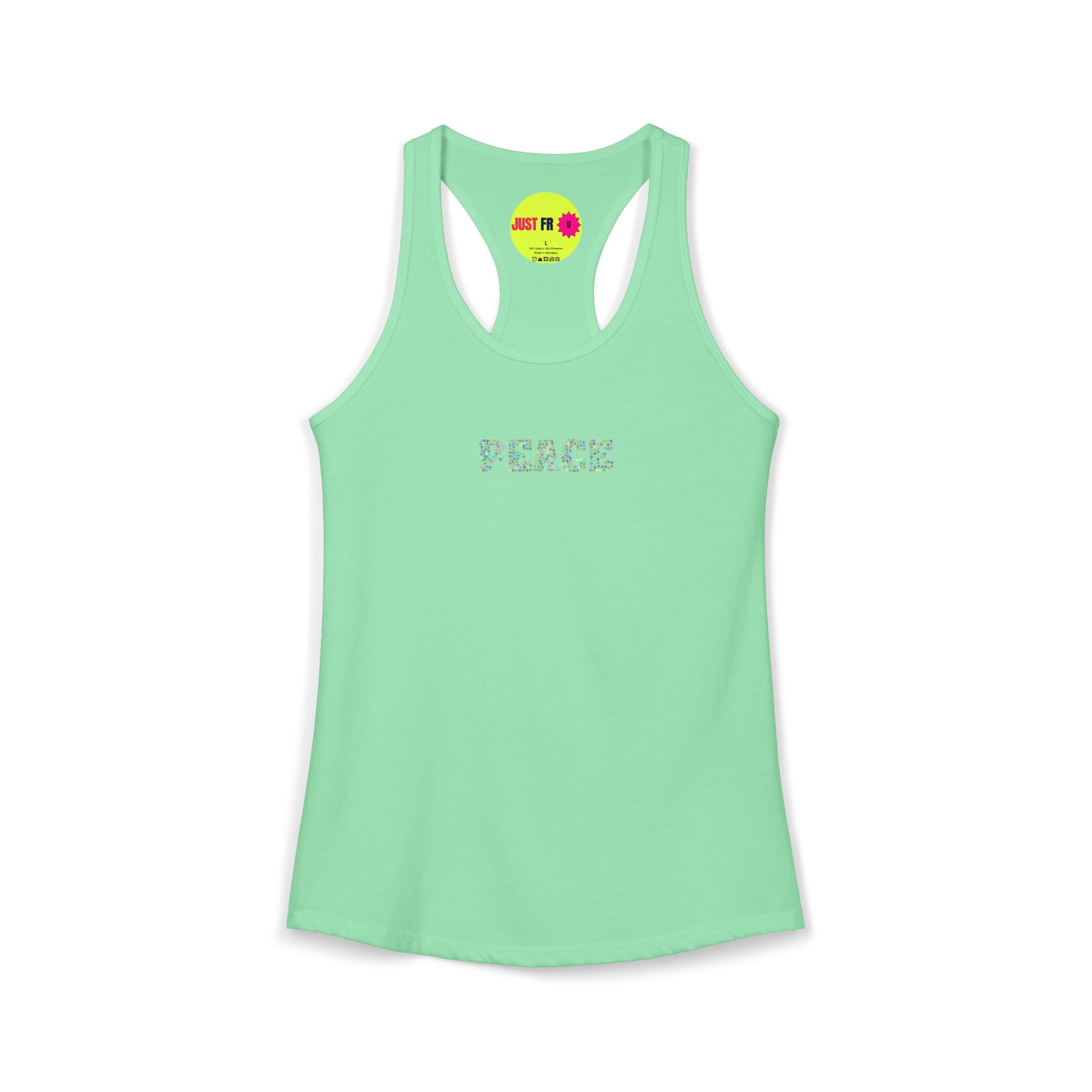 Peace Women's Ideal Racerback Tank