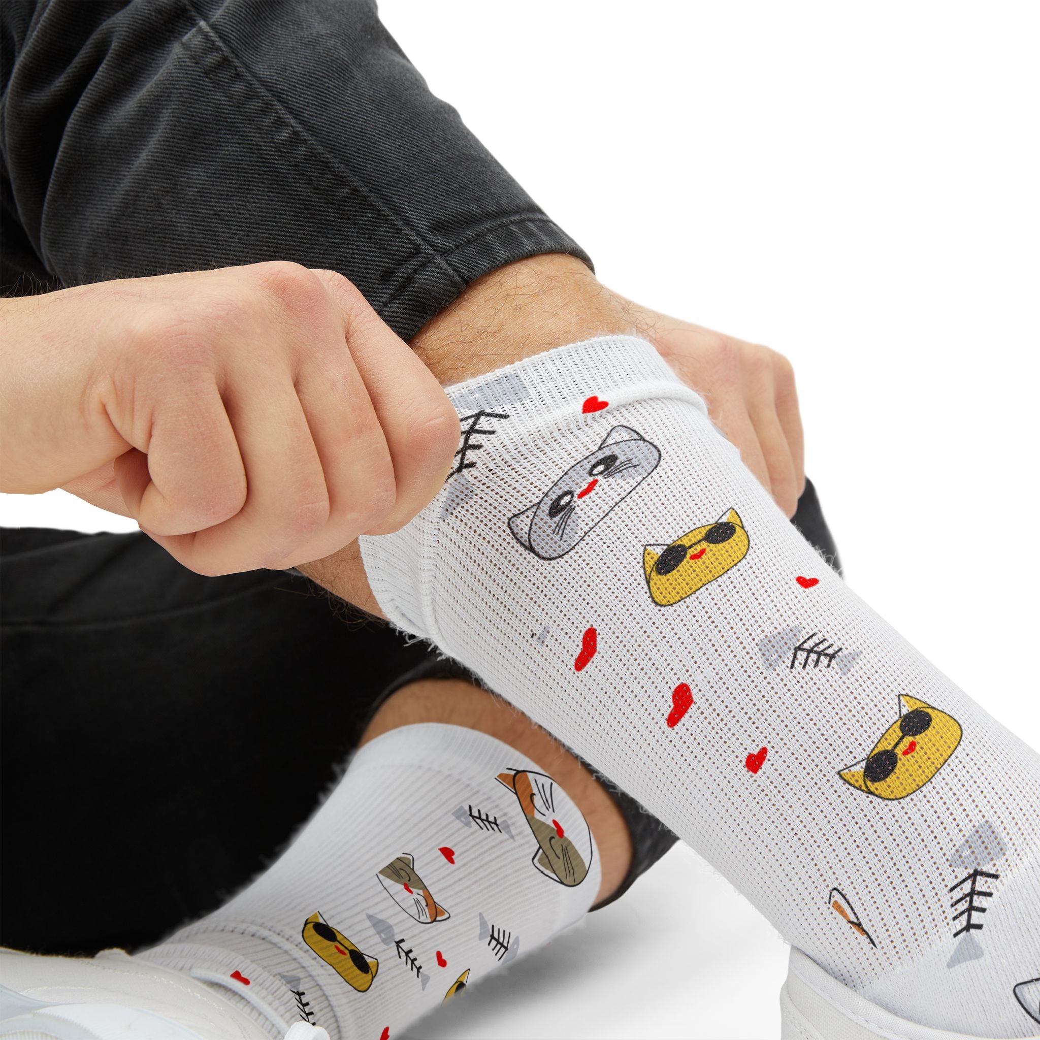 Meow Sublimation Socks