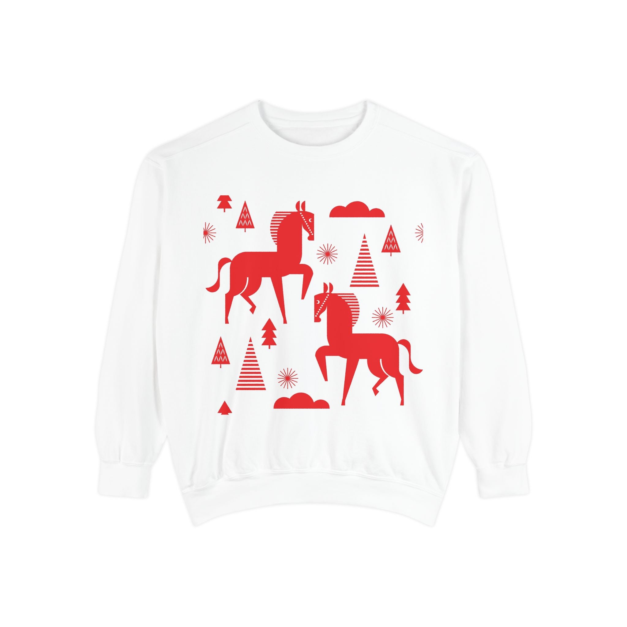 JUST_FR_YOU Unisex Garment-Dyed Sweatshirt