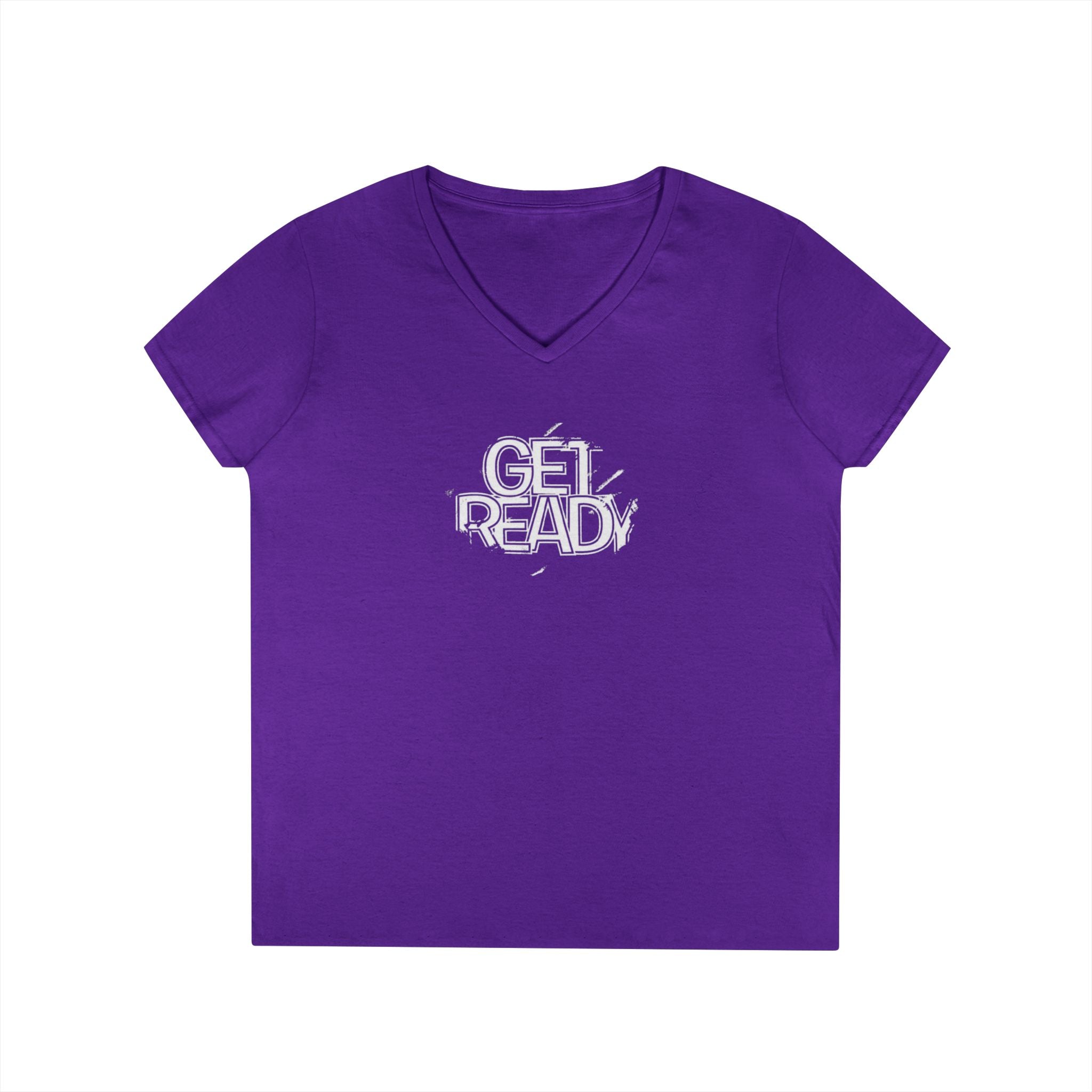 Get Ready Workout Ladies' V-Neck T-Shirt