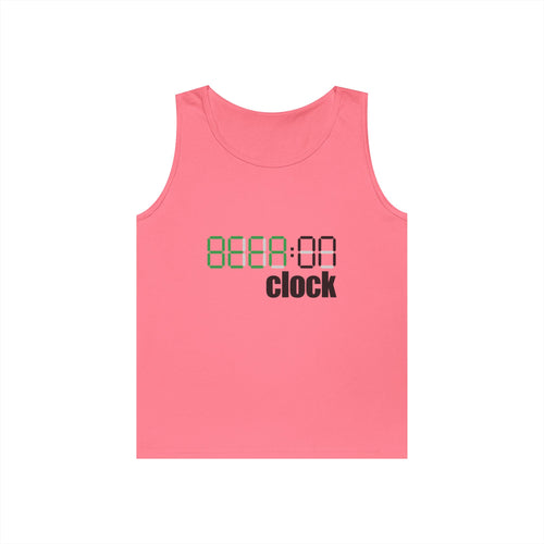 Beer O Clock Unisex Heavy Cotton Tank Top