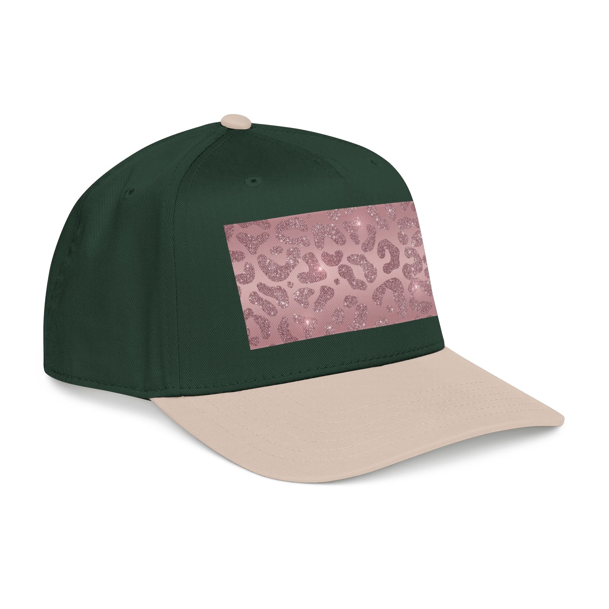 JUST FR YOU Animal Print Mid Profile Baseball Cap