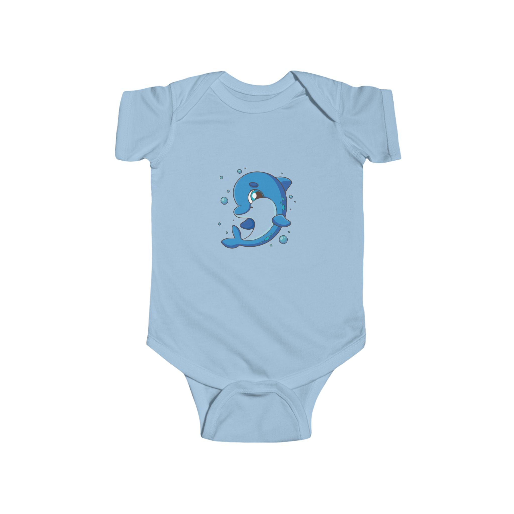Dolphin Infant Fine Jersey Bodysuit