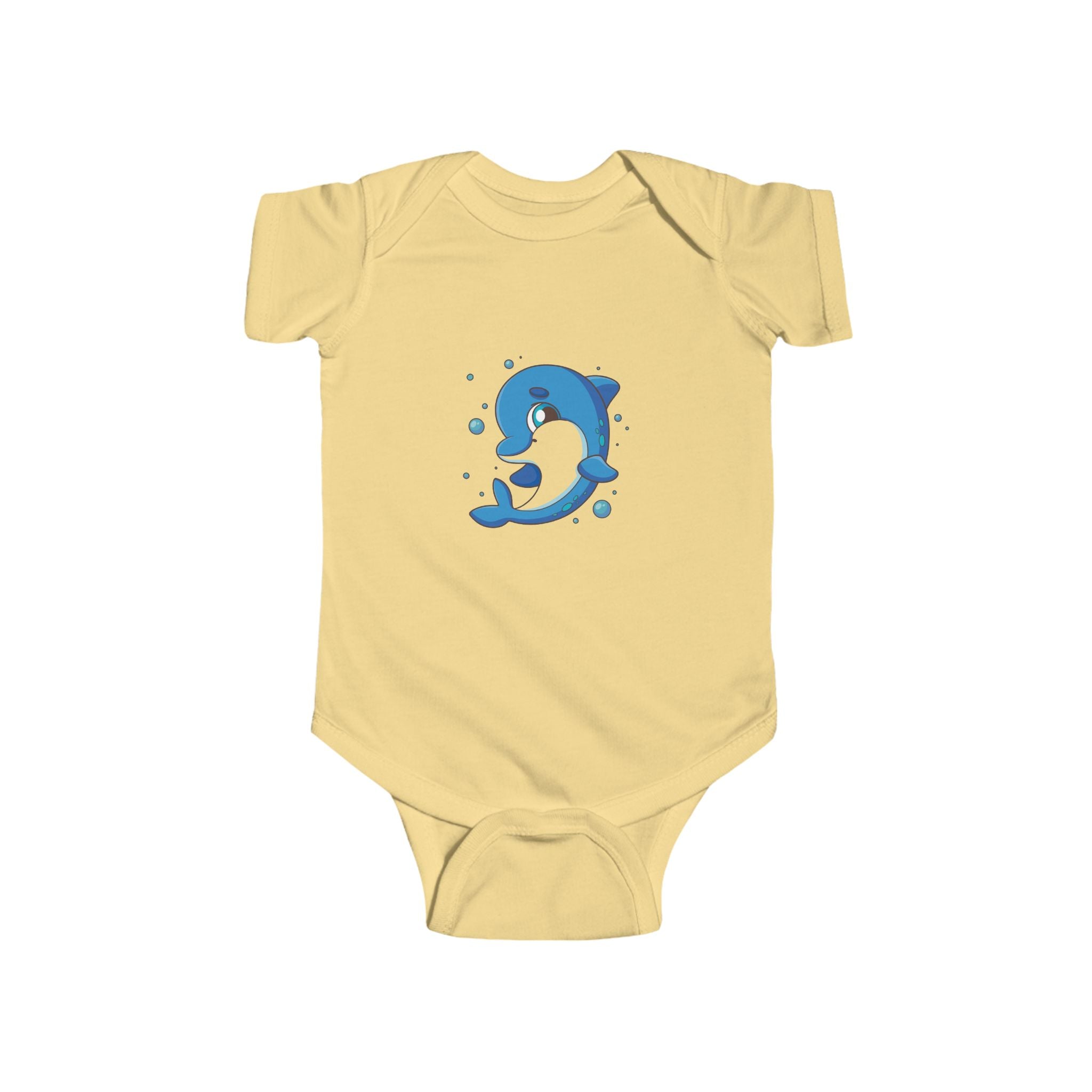 Dolphin Infant Fine Jersey Bodysuit