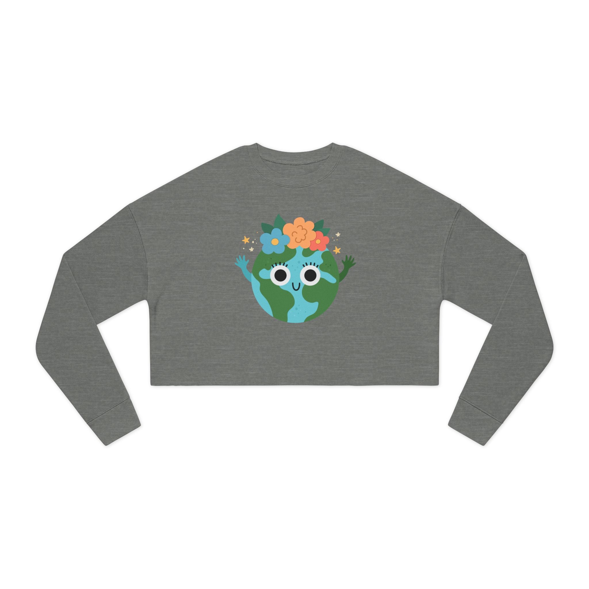 JUST_FR_YOU Women's Cropped Sweatshirt