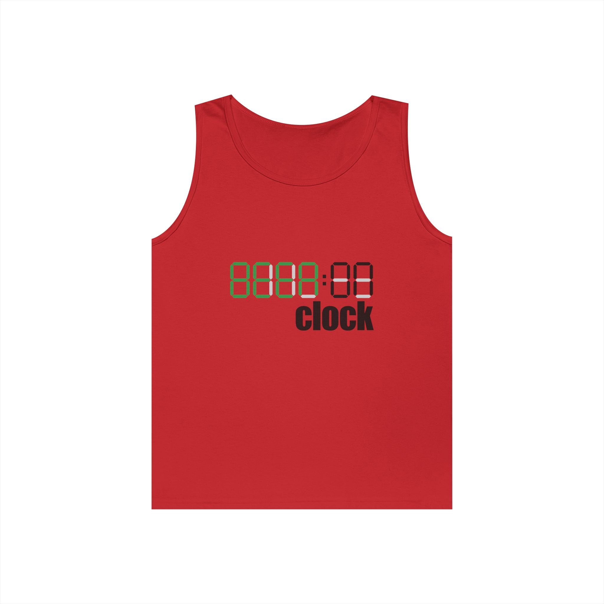 Beer O Clock Unisex Heavy Cotton Tank Top