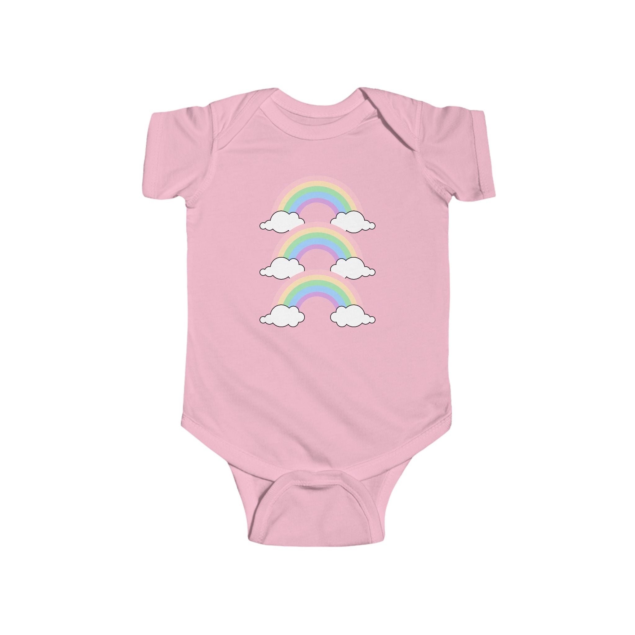 Rainbows Infant Fine Jersey Bodysuit