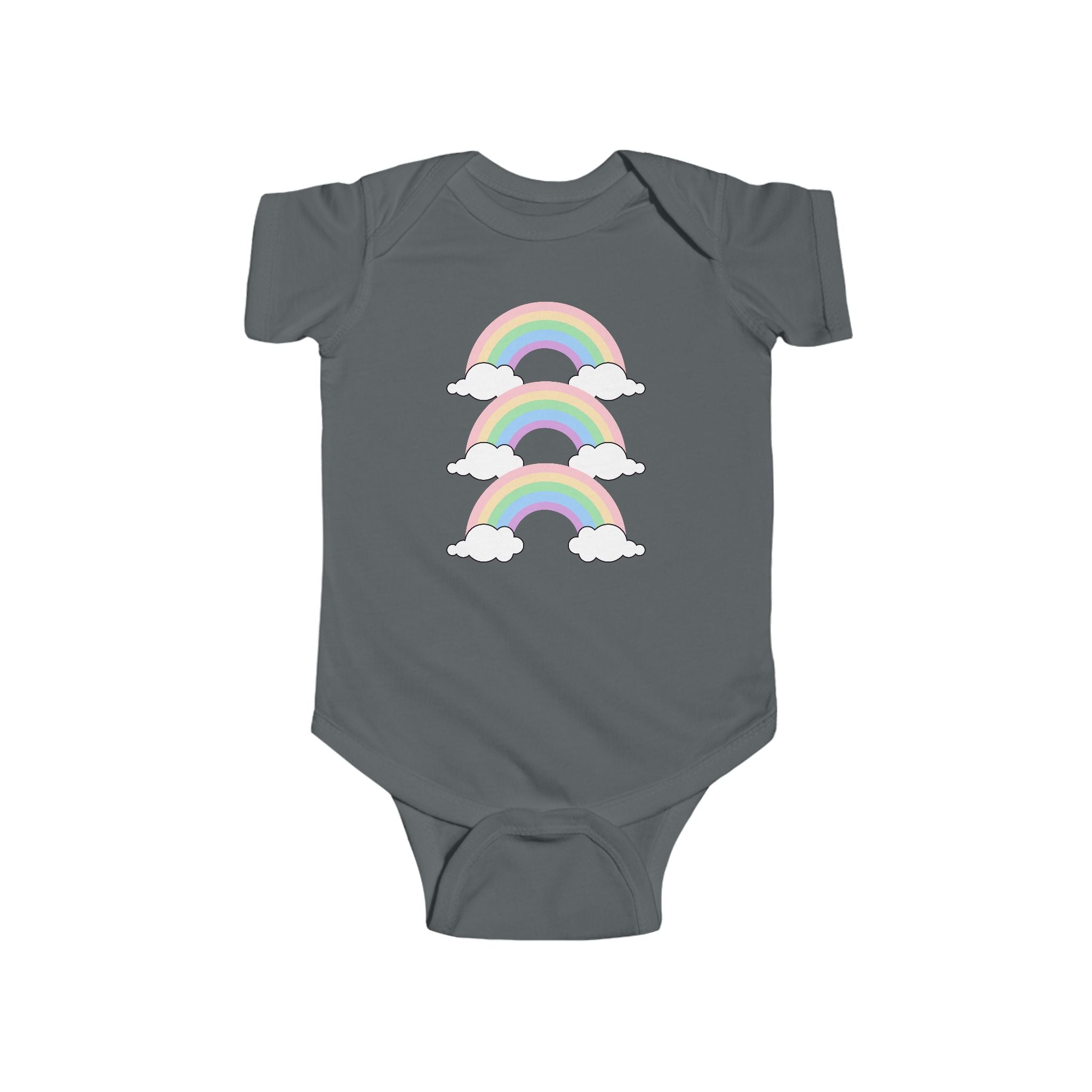 Rainbows Infant Fine Jersey Bodysuit
