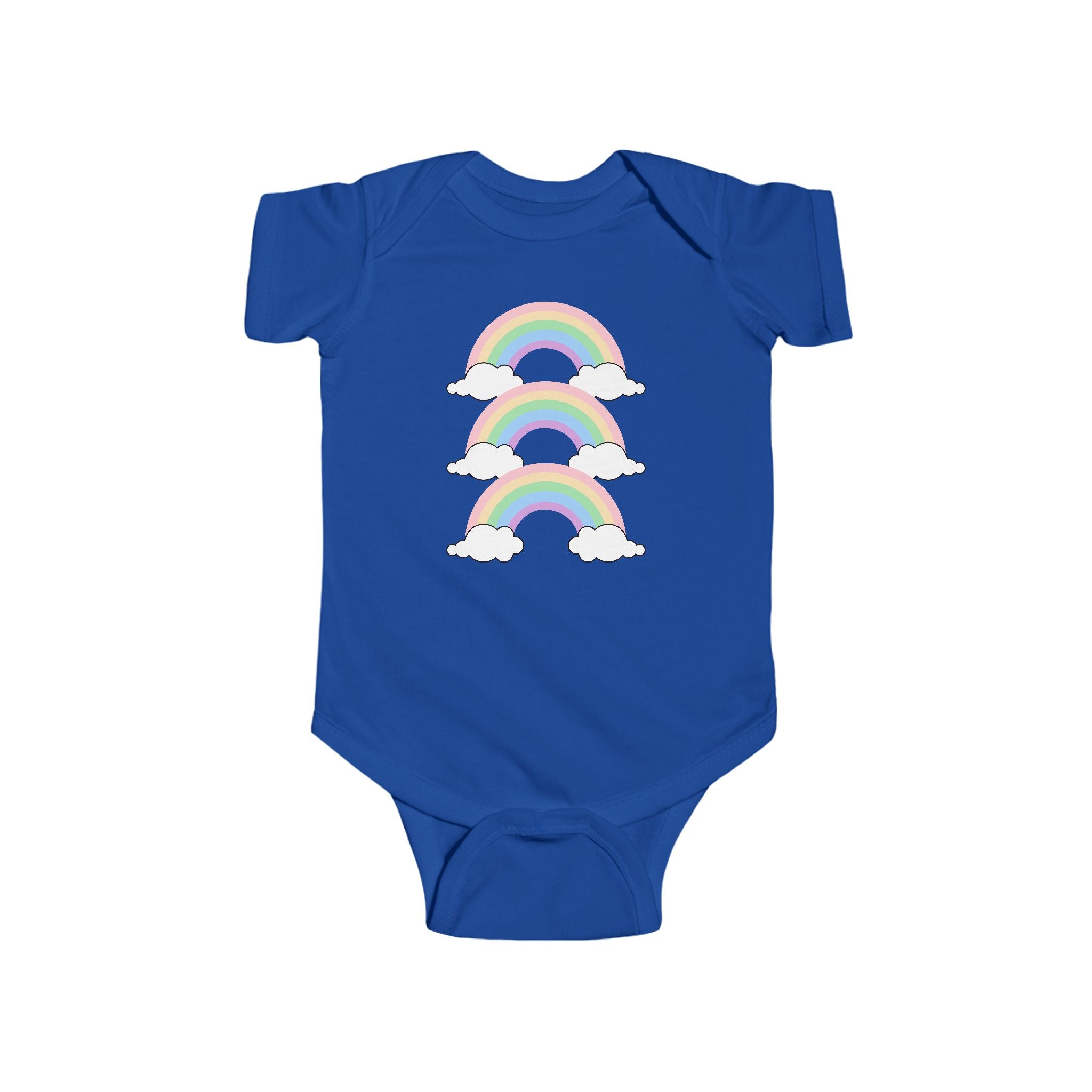 Rainbows Infant Fine Jersey Bodysuit