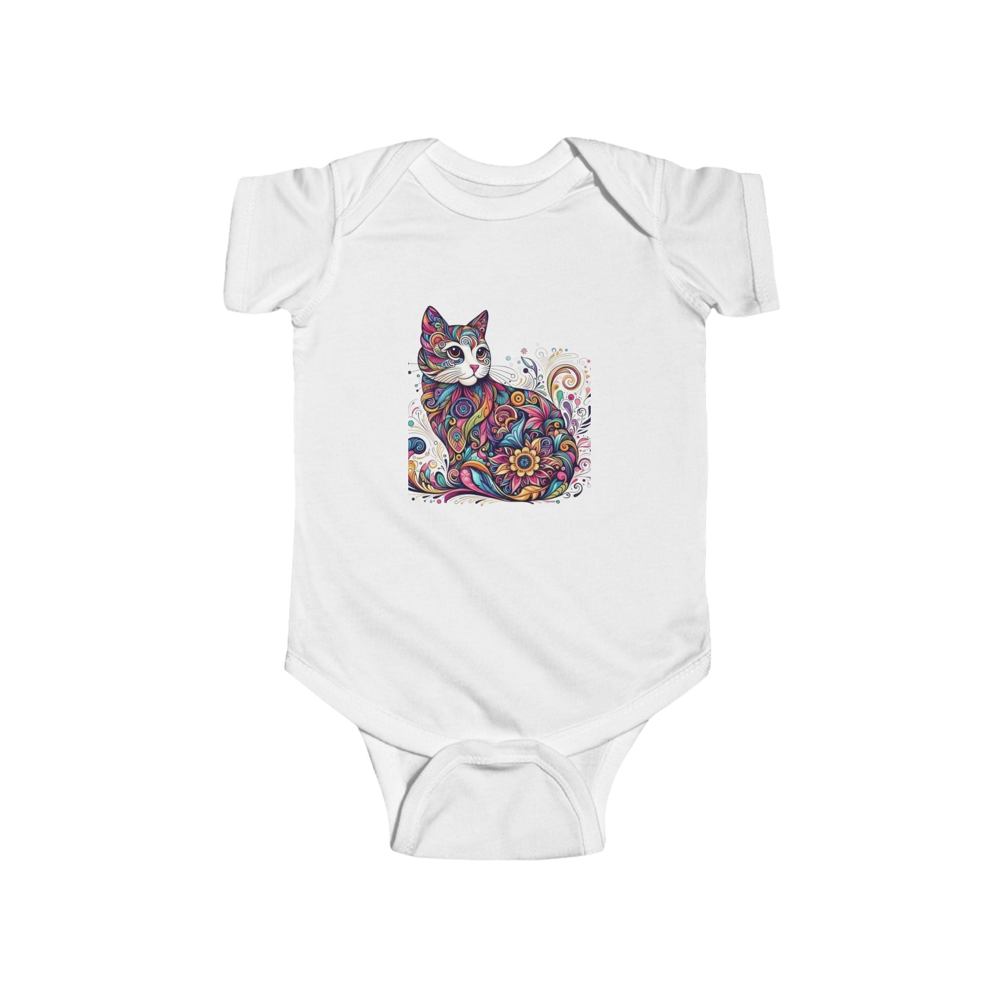 Colour kitty Infant Fine Jersey Bodysuit