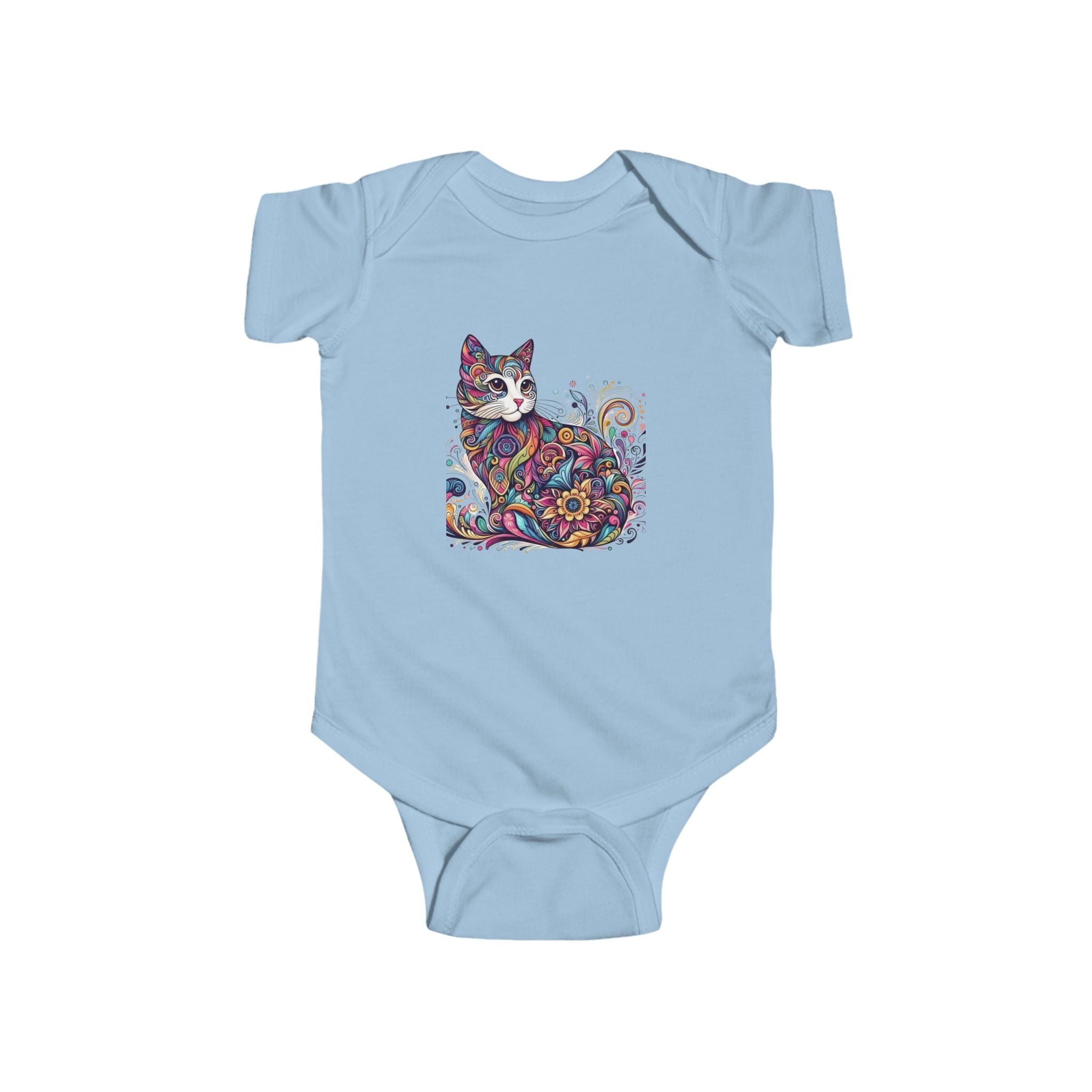 Colour kitty Infant Fine Jersey Bodysuit