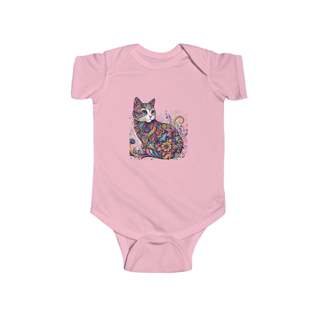 Colour kitty Infant Fine Jersey Bodysuit