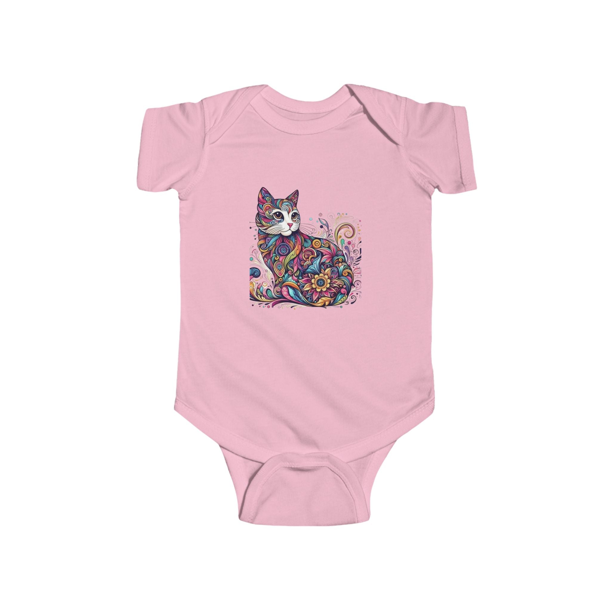 Colour kitty Infant Fine Jersey Bodysuit