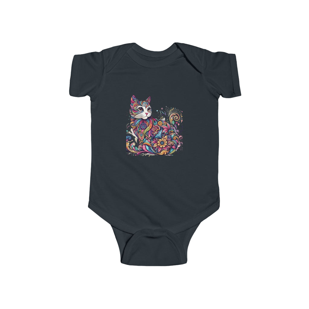 Colour kitty Infant Fine Jersey Bodysuit