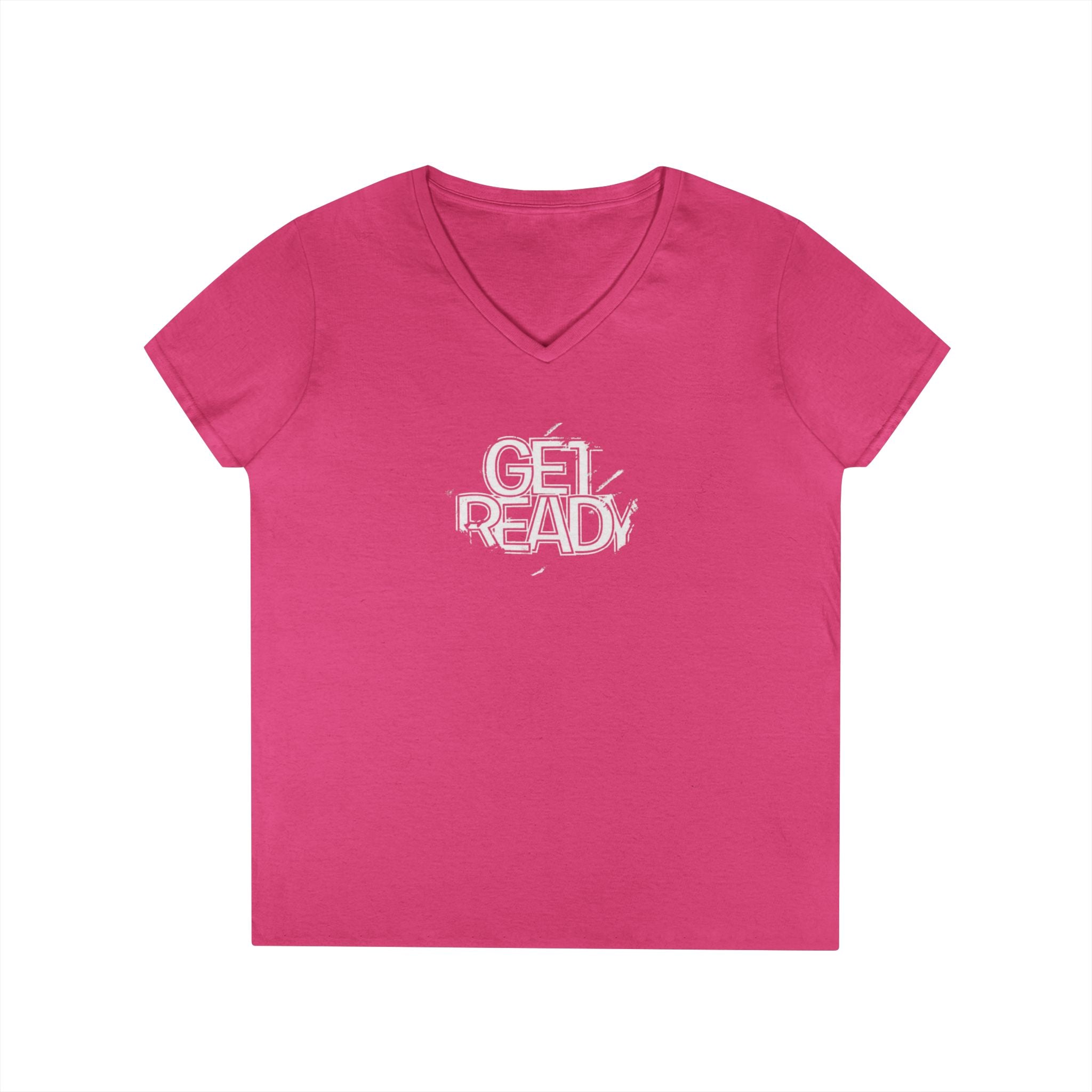 Get Ready Workout Ladies' V-Neck T-Shirt