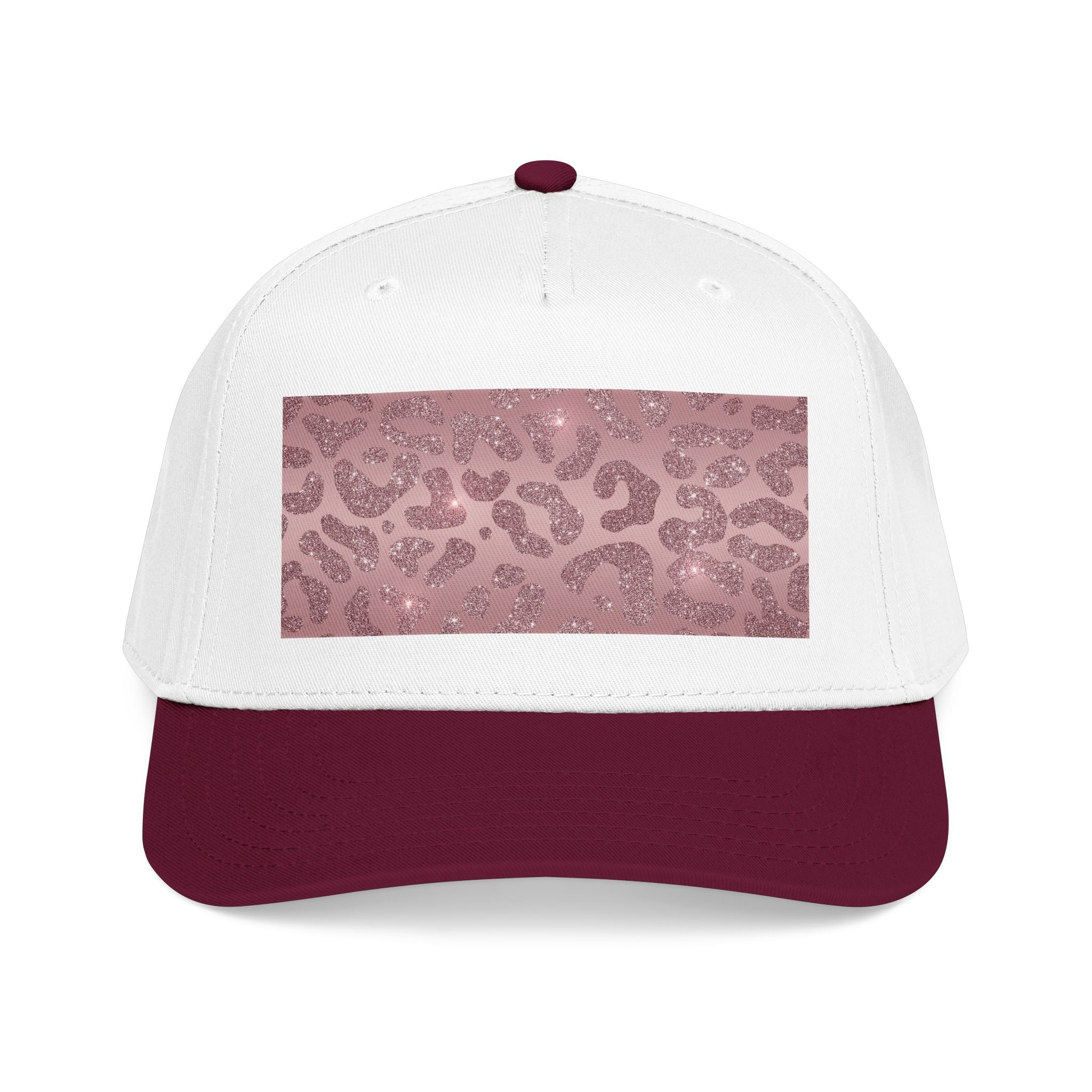 JUST FR YOU Animal Print Mid Profile Baseball Cap