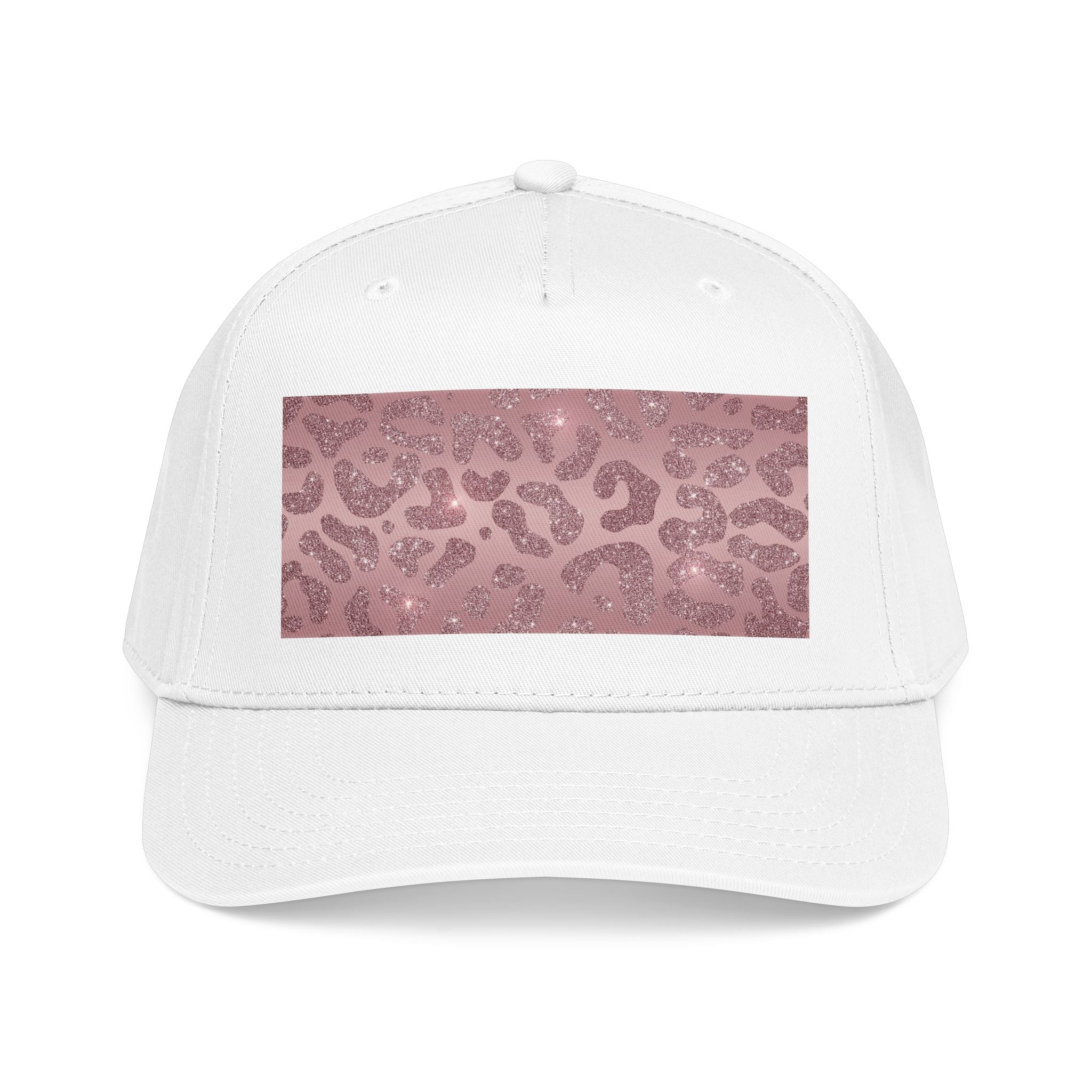 JUST FR YOU Animal Print Mid Profile Baseball Cap