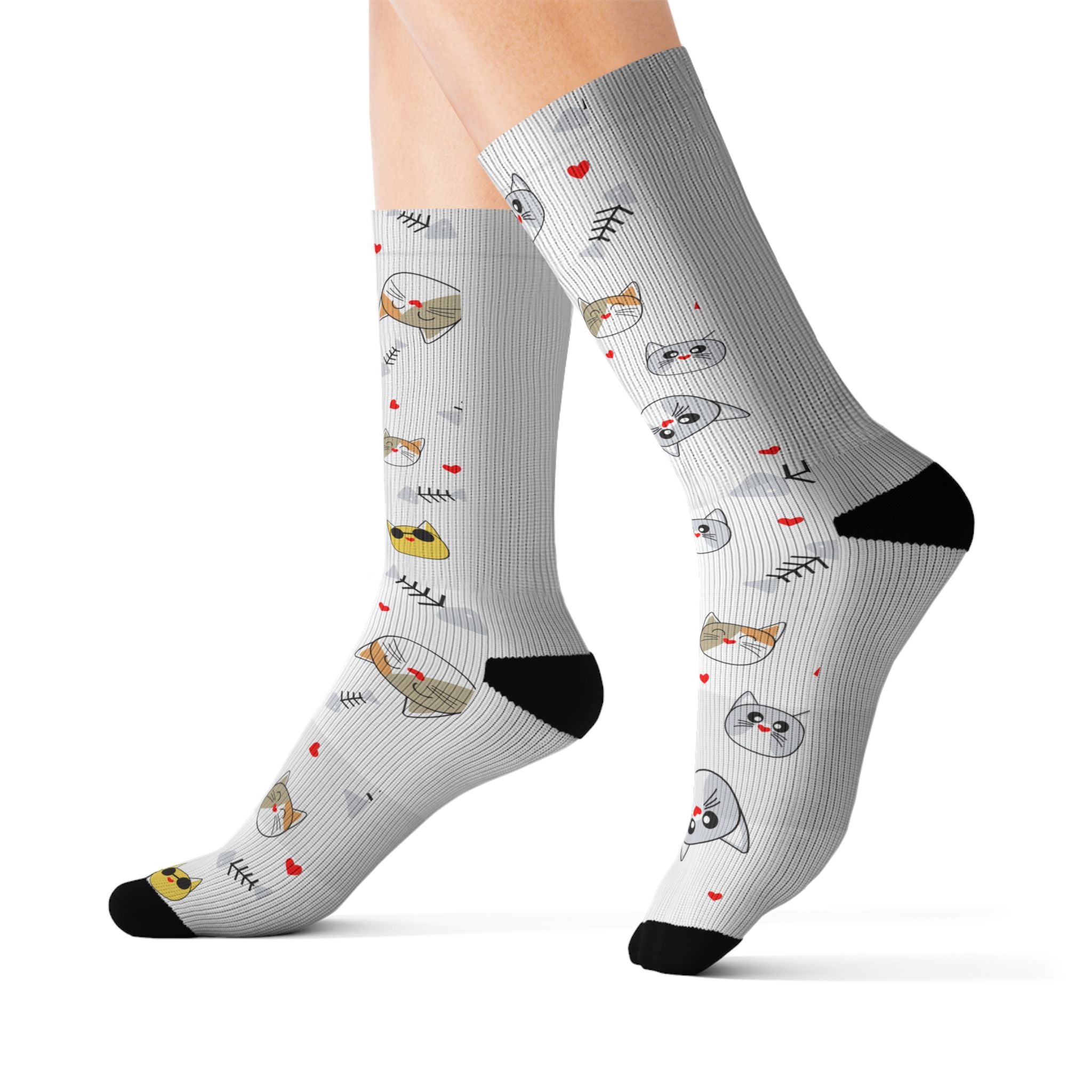 Meow Sublimation Socks