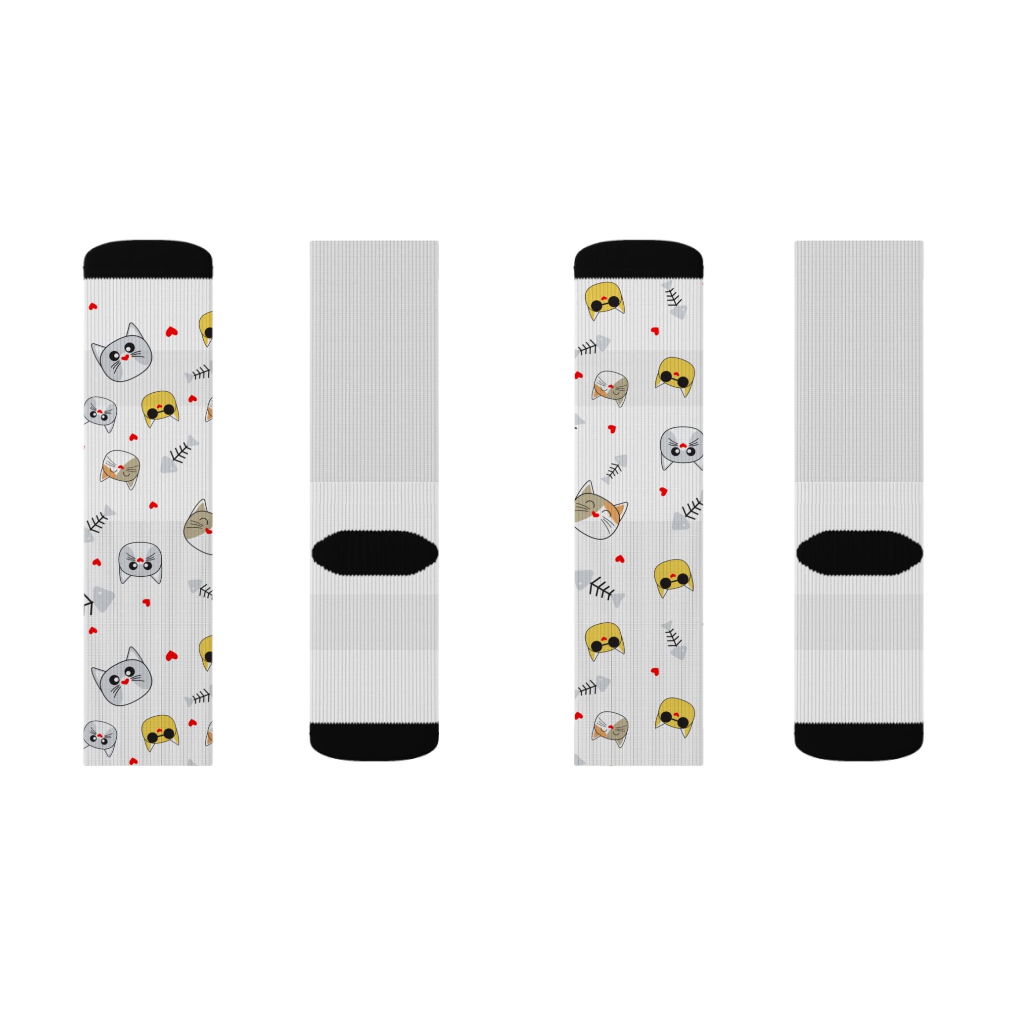 Meow Sublimation Socks