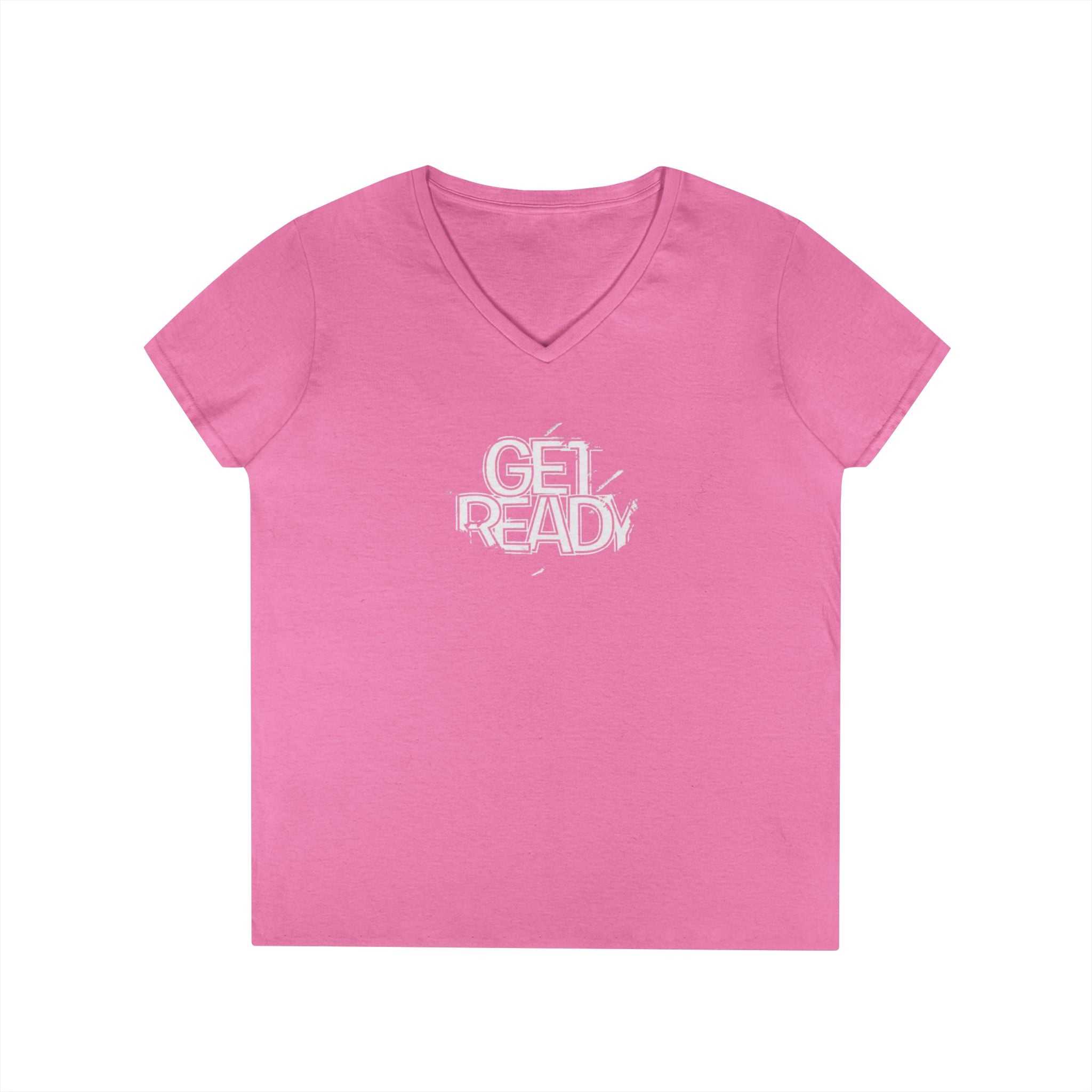 Get Ready Workout Ladies' V-Neck T-Shirt