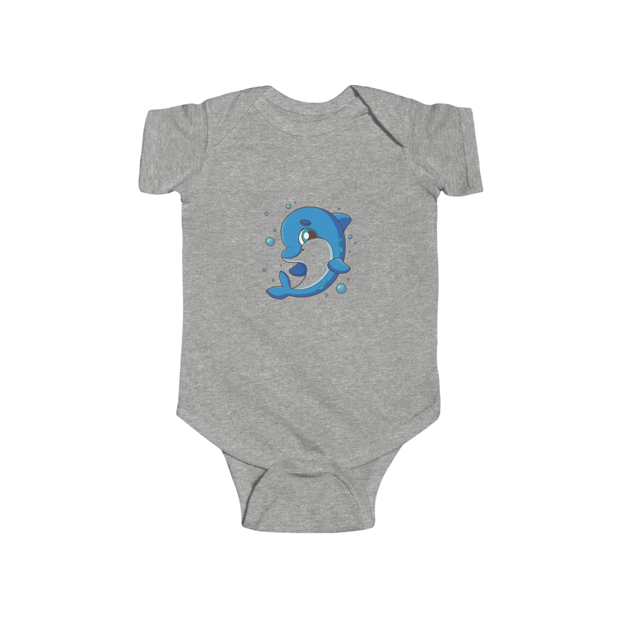 Dolphin Infant Fine Jersey Bodysuit