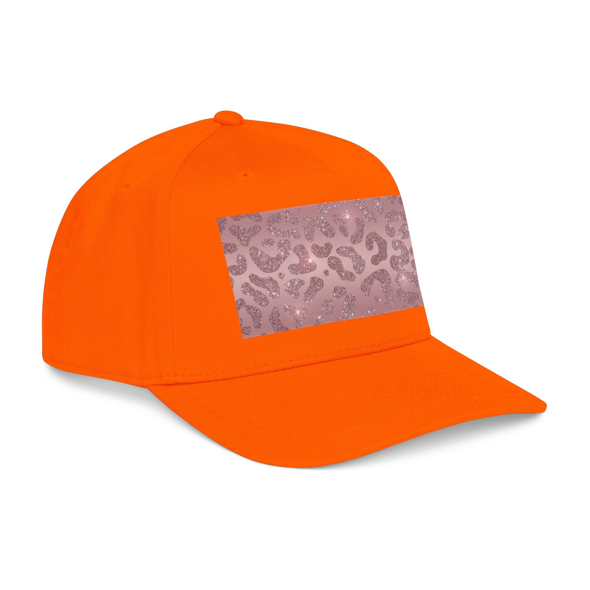 JUST FR YOU Animal Print Mid Profile Baseball Cap