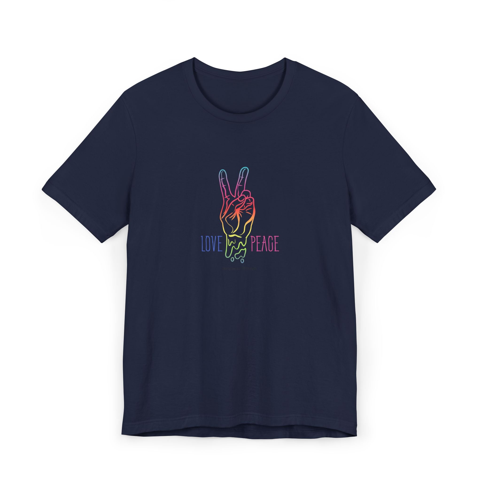 Peace Love Unisex Jersey T-Shirt