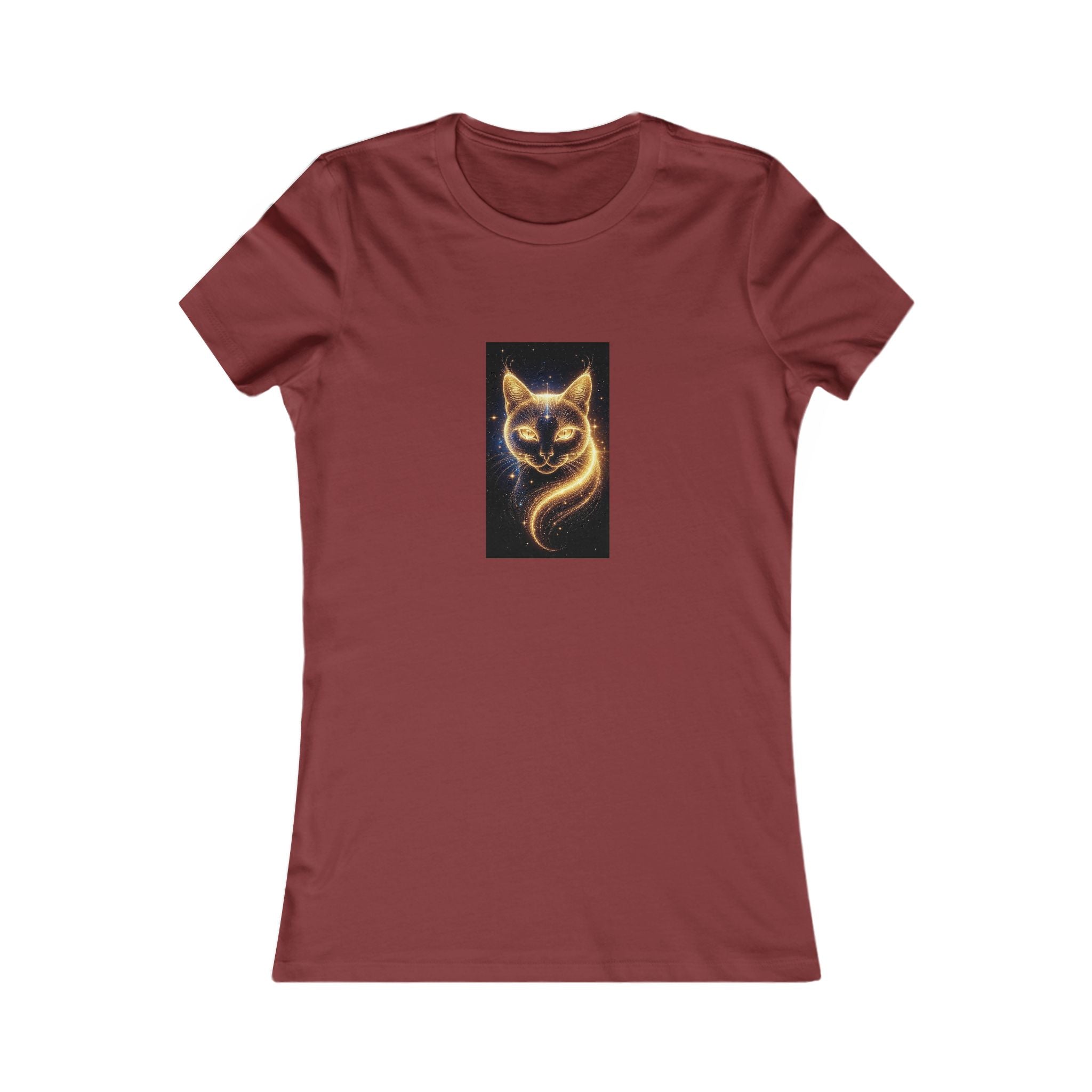 JUST FR YOU Glowing Cat Women's Favourite Tee