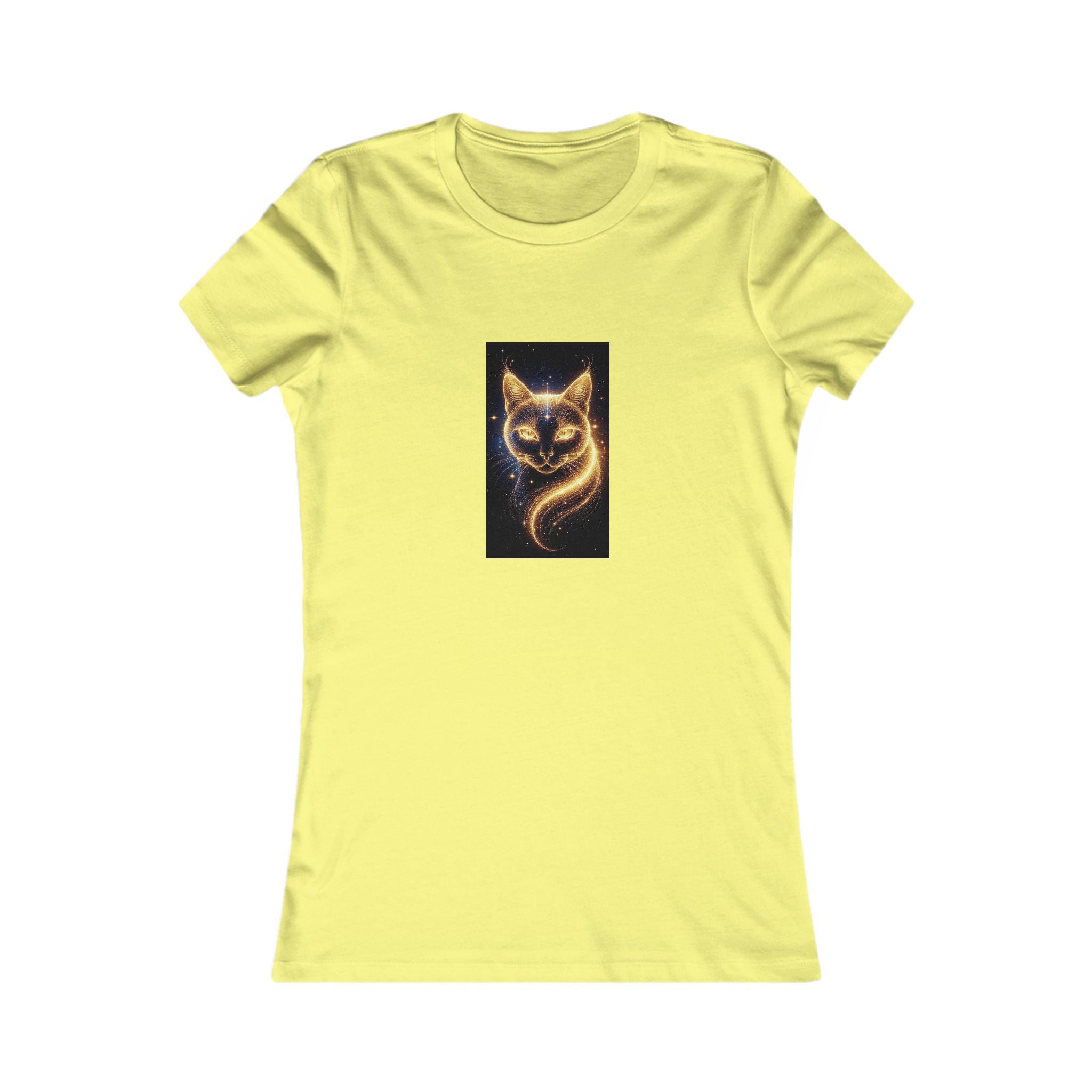 JUST FR YOU Glowing Cat Women's Favourite Tee