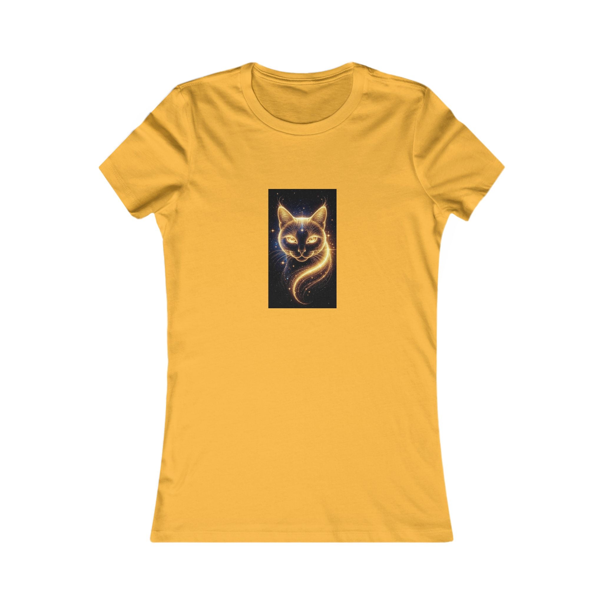 JUST FR YOU Glowing Cat Women's Favourite Tee