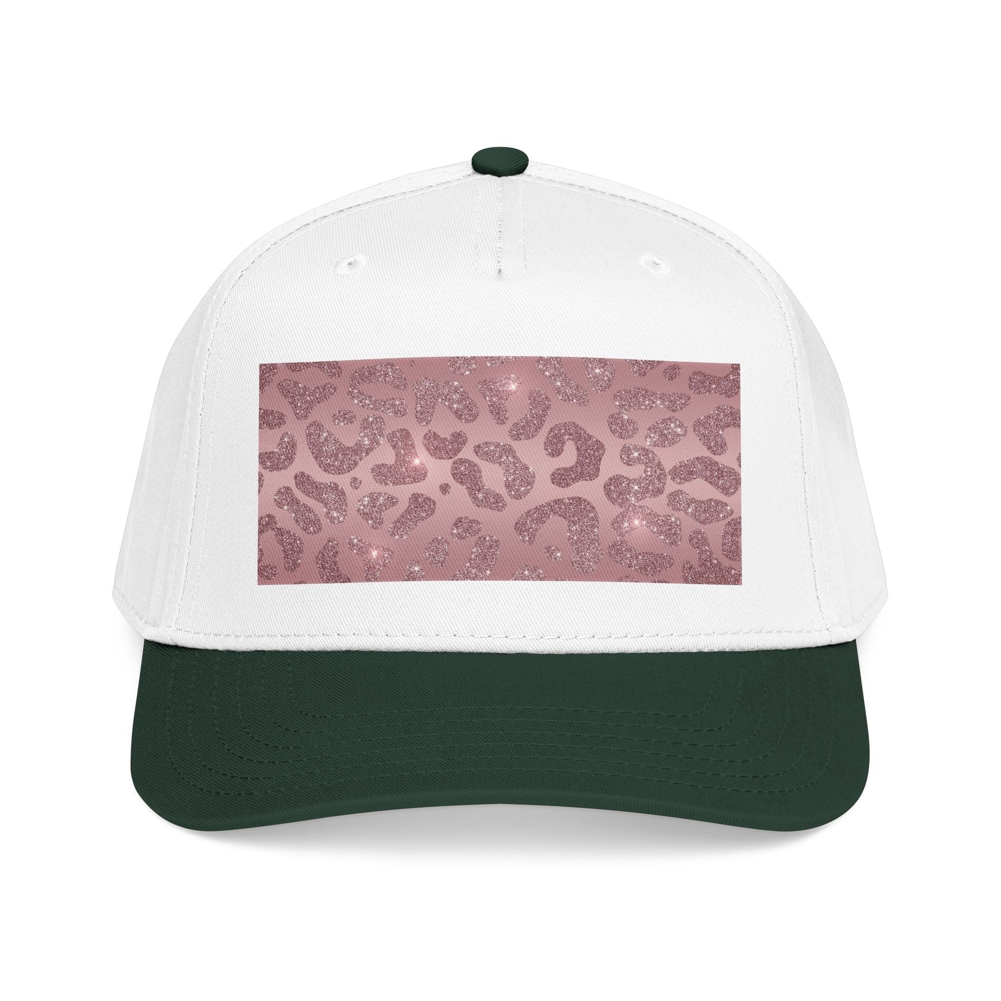 JUST FR YOU Animal Print Mid Profile Baseball Cap