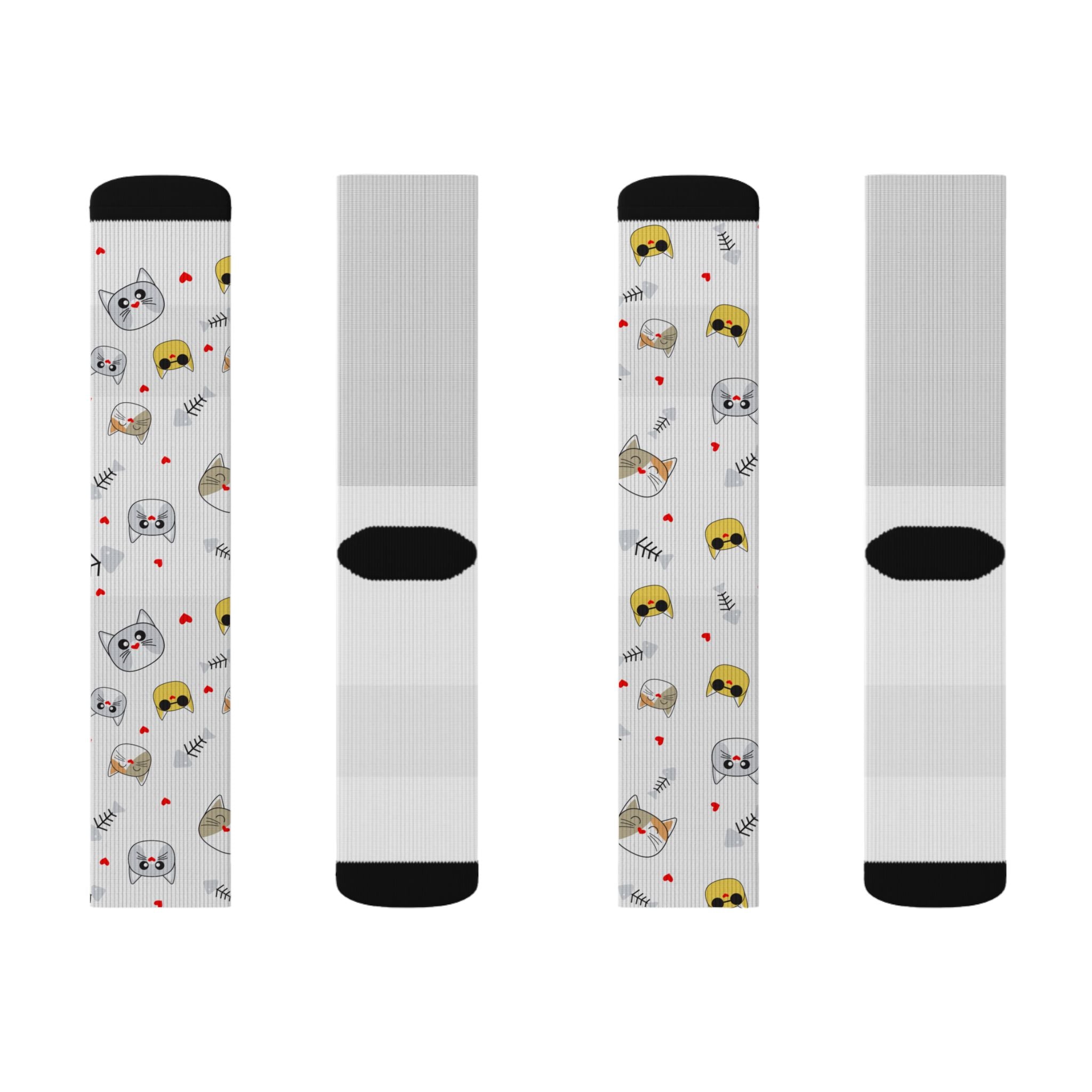 Meow Sublimation Socks