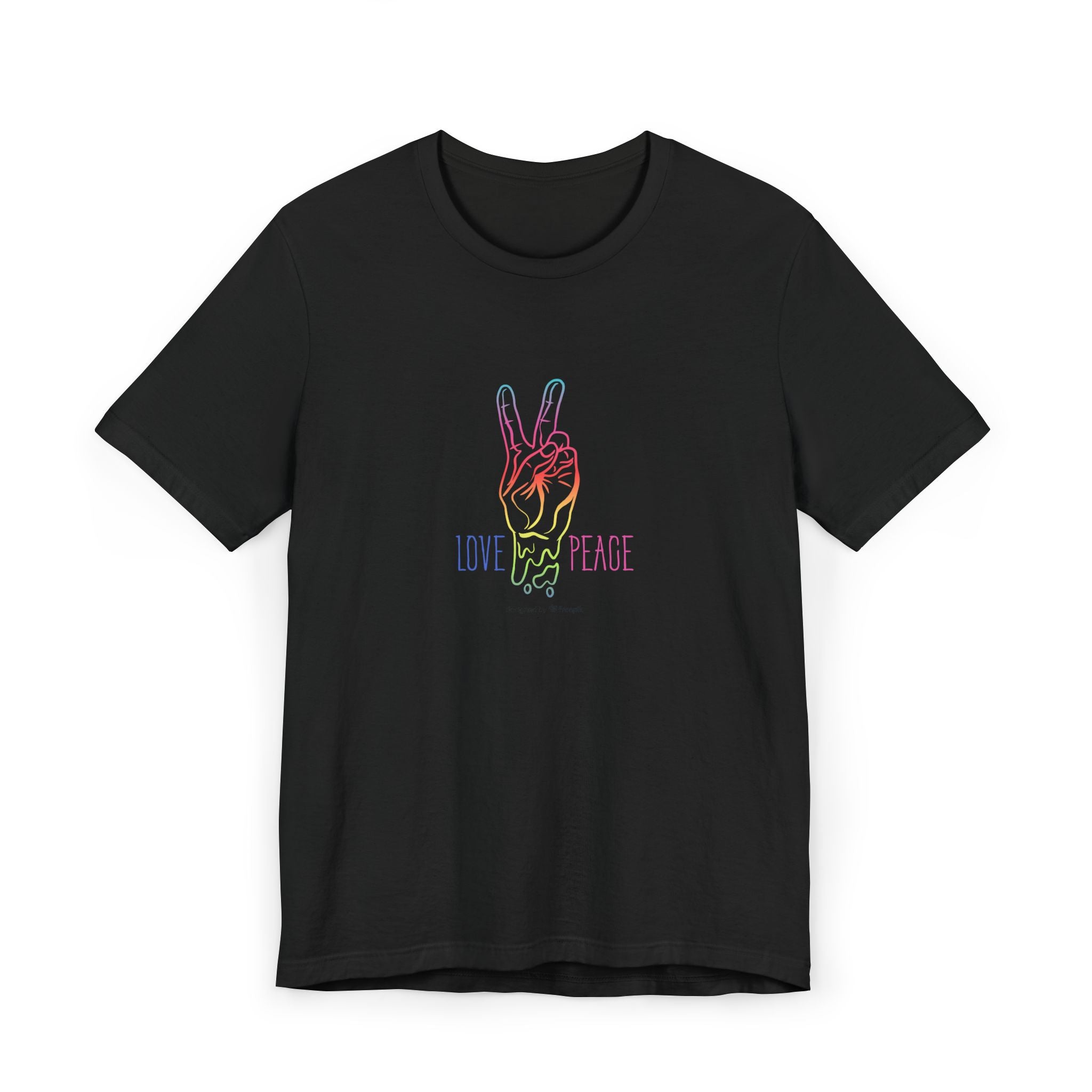 Peace Love Unisex Jersey T-Shirt
