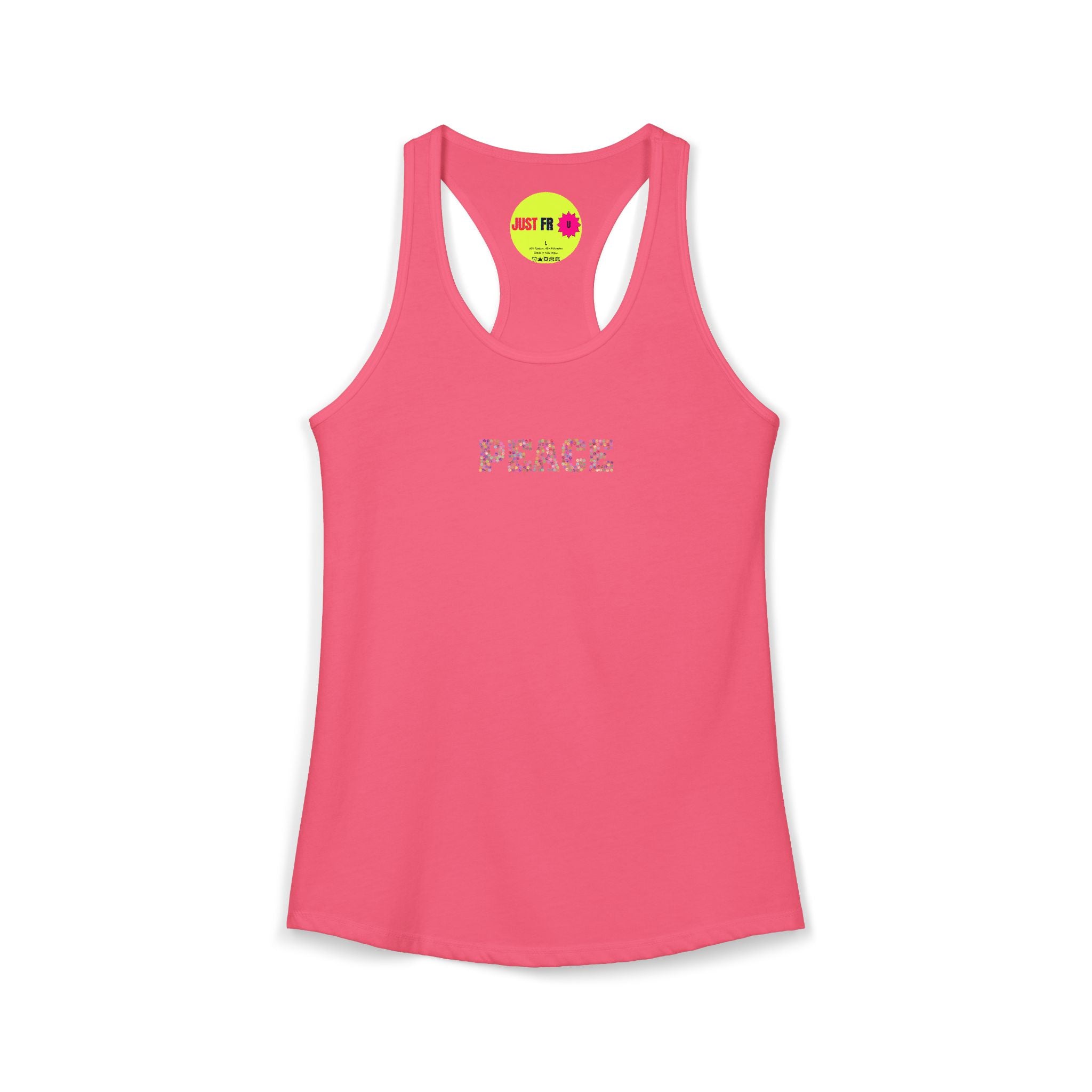 Peace Women's Ideal Racerback Tank