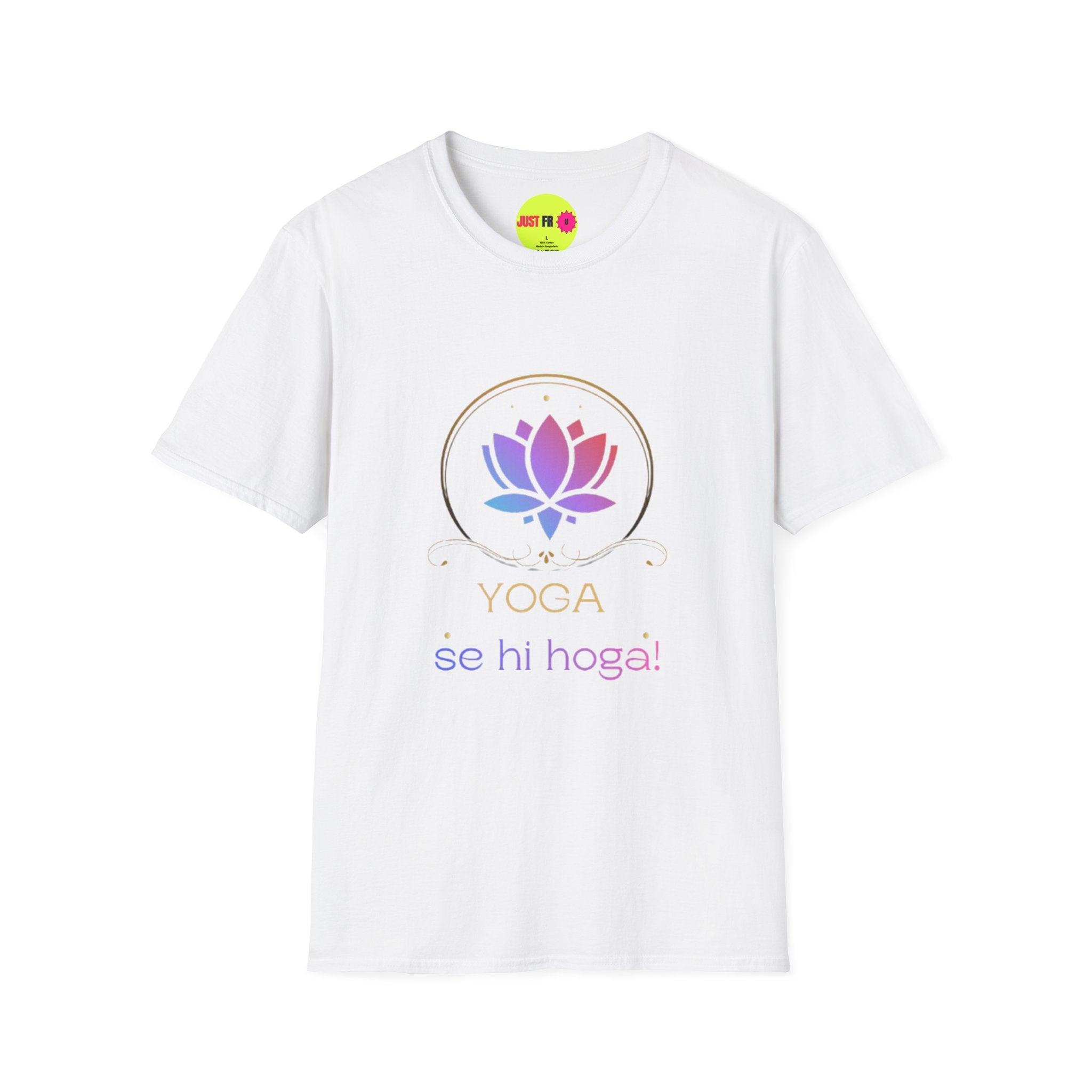 Yoga Se Hi Hoga Unisex Softstyle T-Shirt