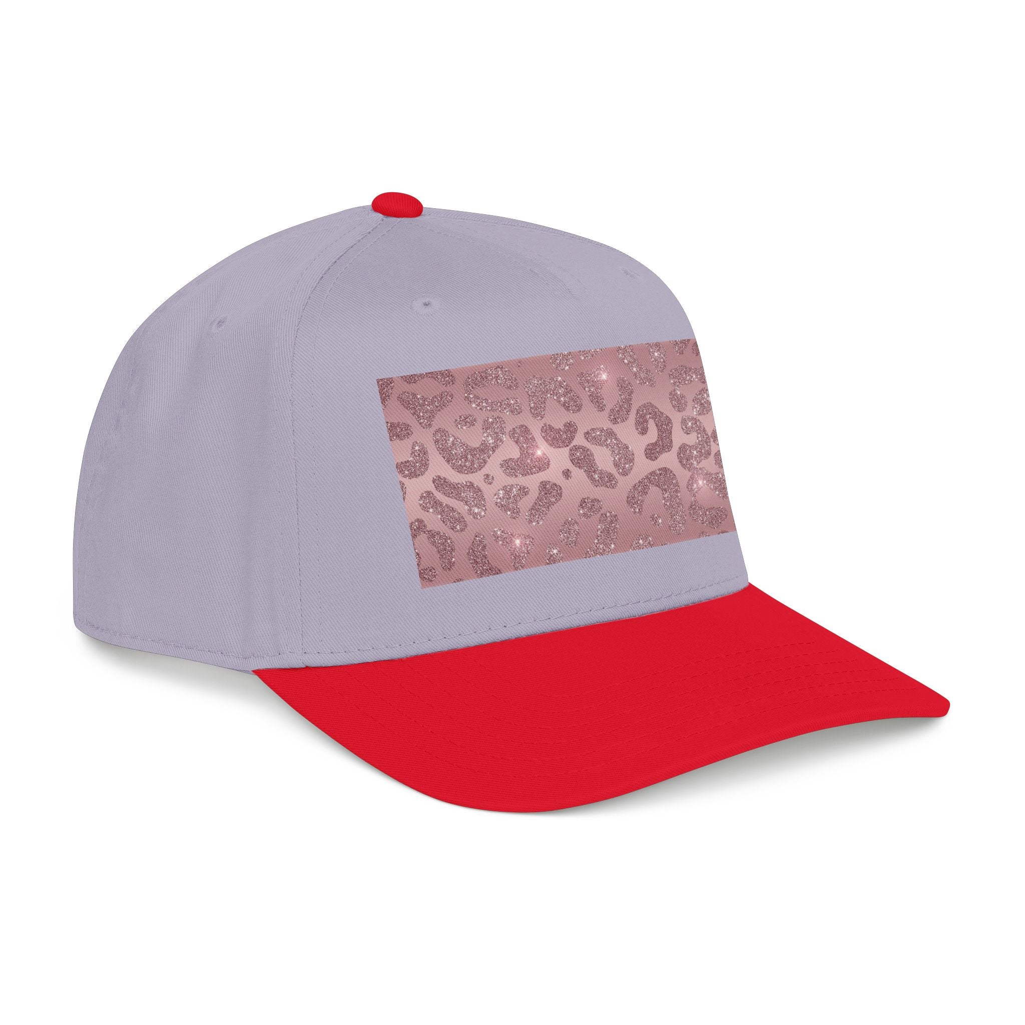 JUST FR YOU Animal Print Mid Profile Baseball Cap