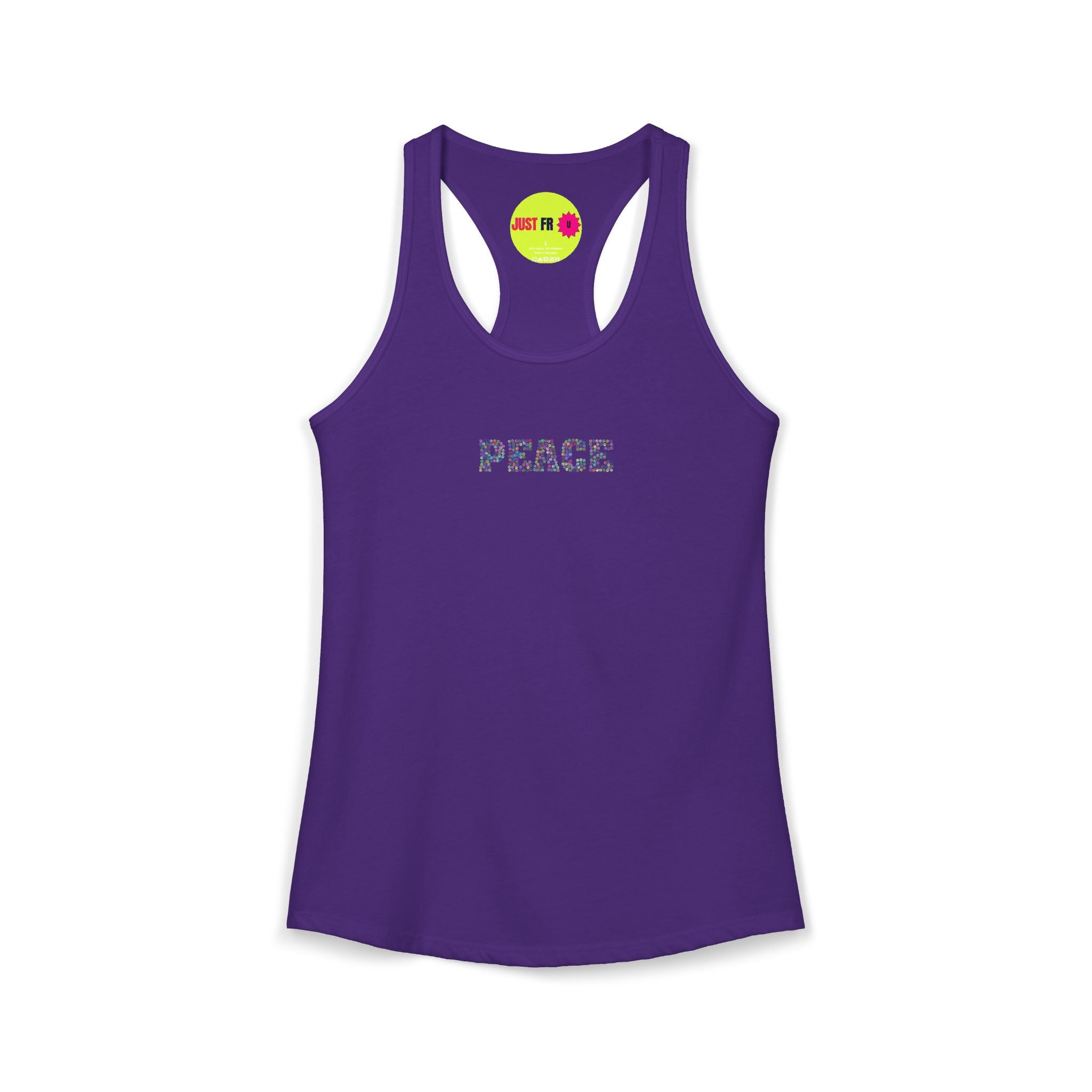 Peace Women's Ideal Racerback Tank