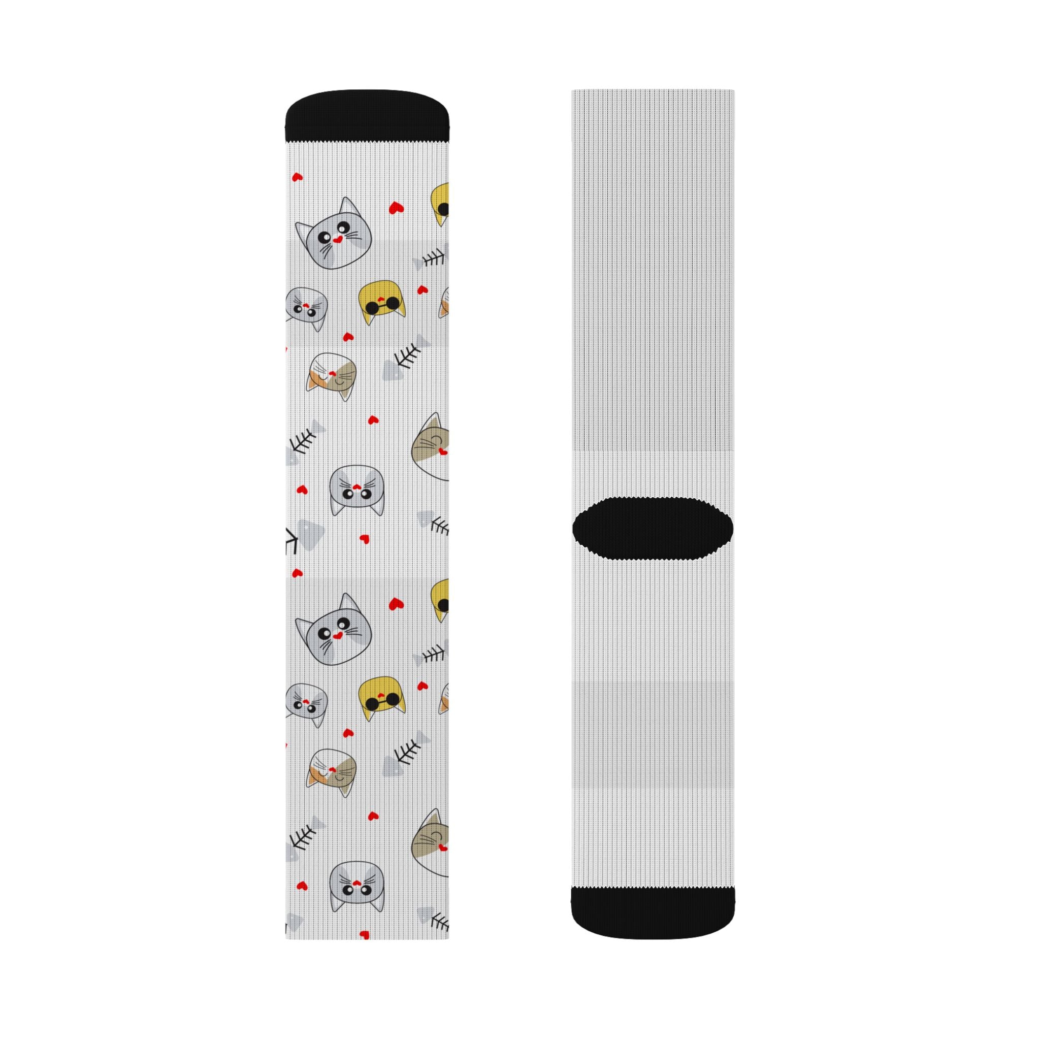 Meow Sublimation Socks