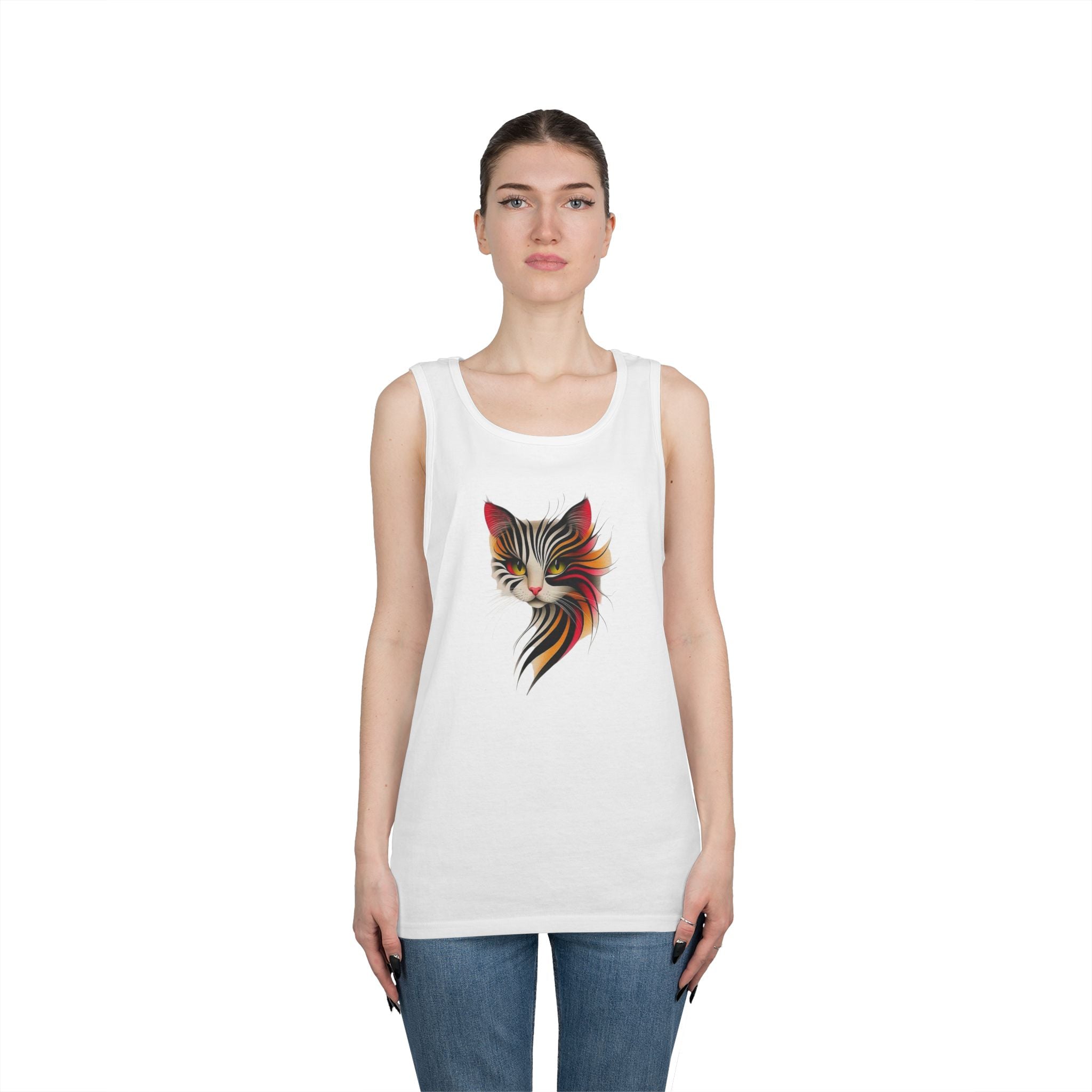 JUST FR YOU Unisex Heavy Cotton Tank Top